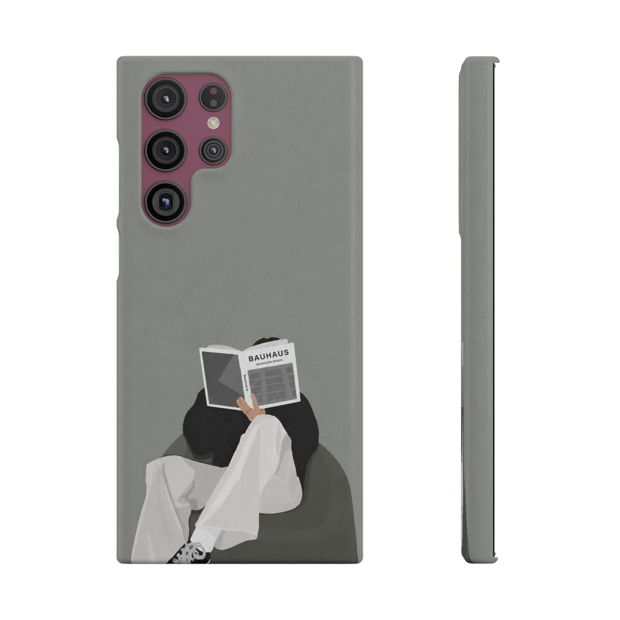 Quiet Pages – Minimalist Aesthetic Phone Case