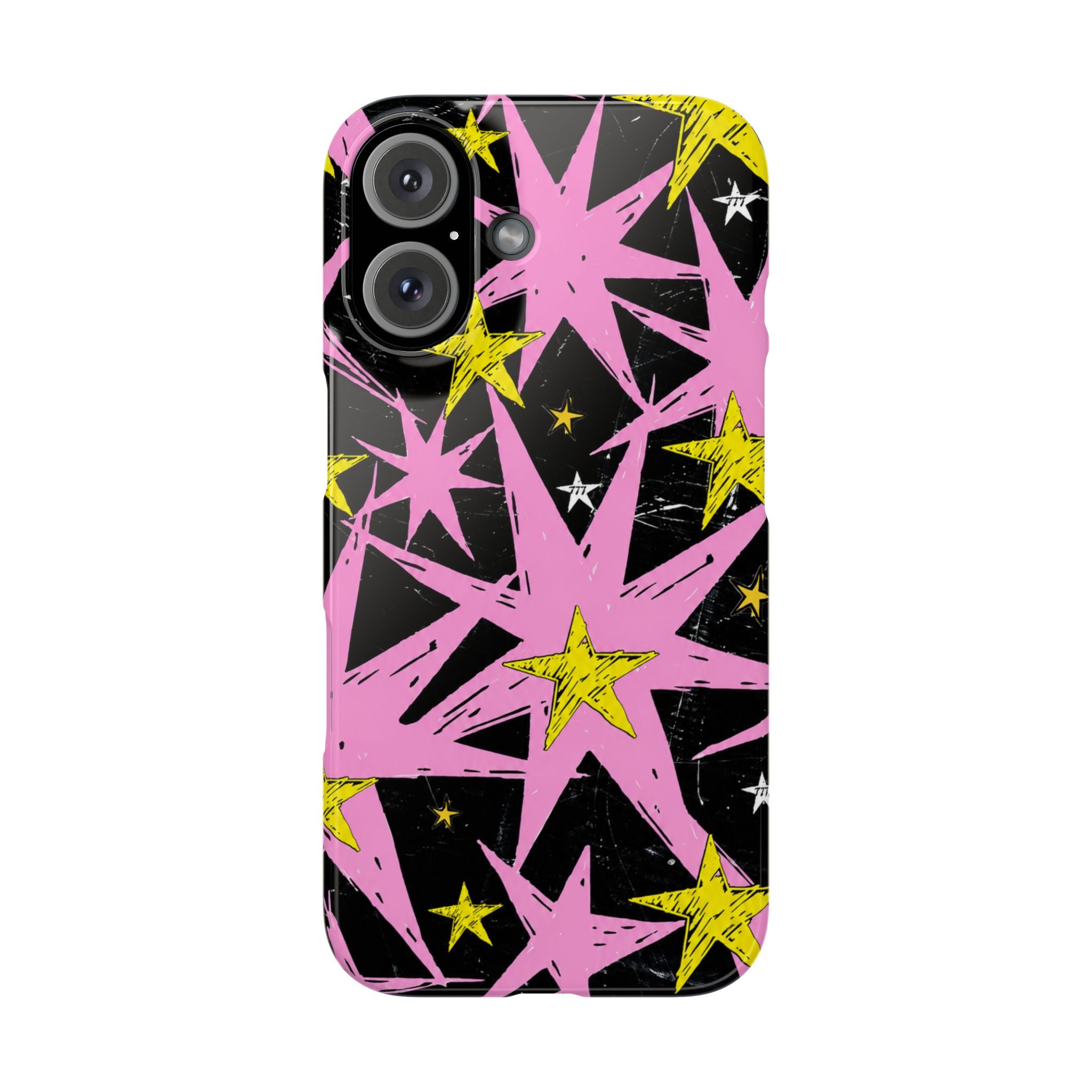 Pink Starburst Phone Case