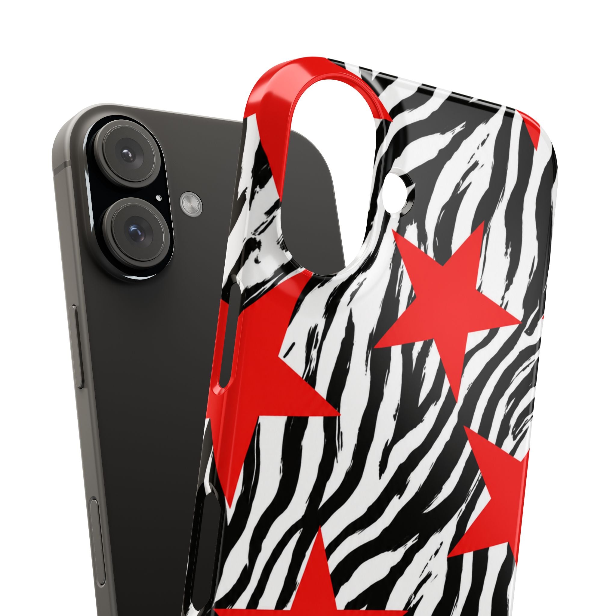 Retro Zebra Stars Phone Case