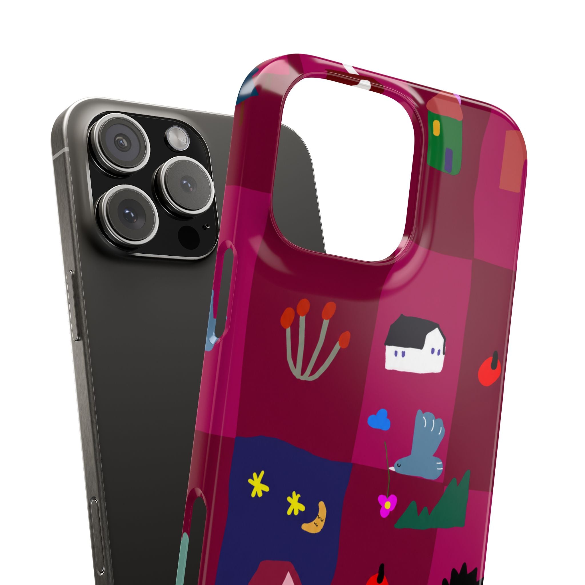 Whimsical Village Phone Case
