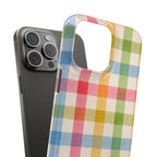 Pastel Plaid Phone Case