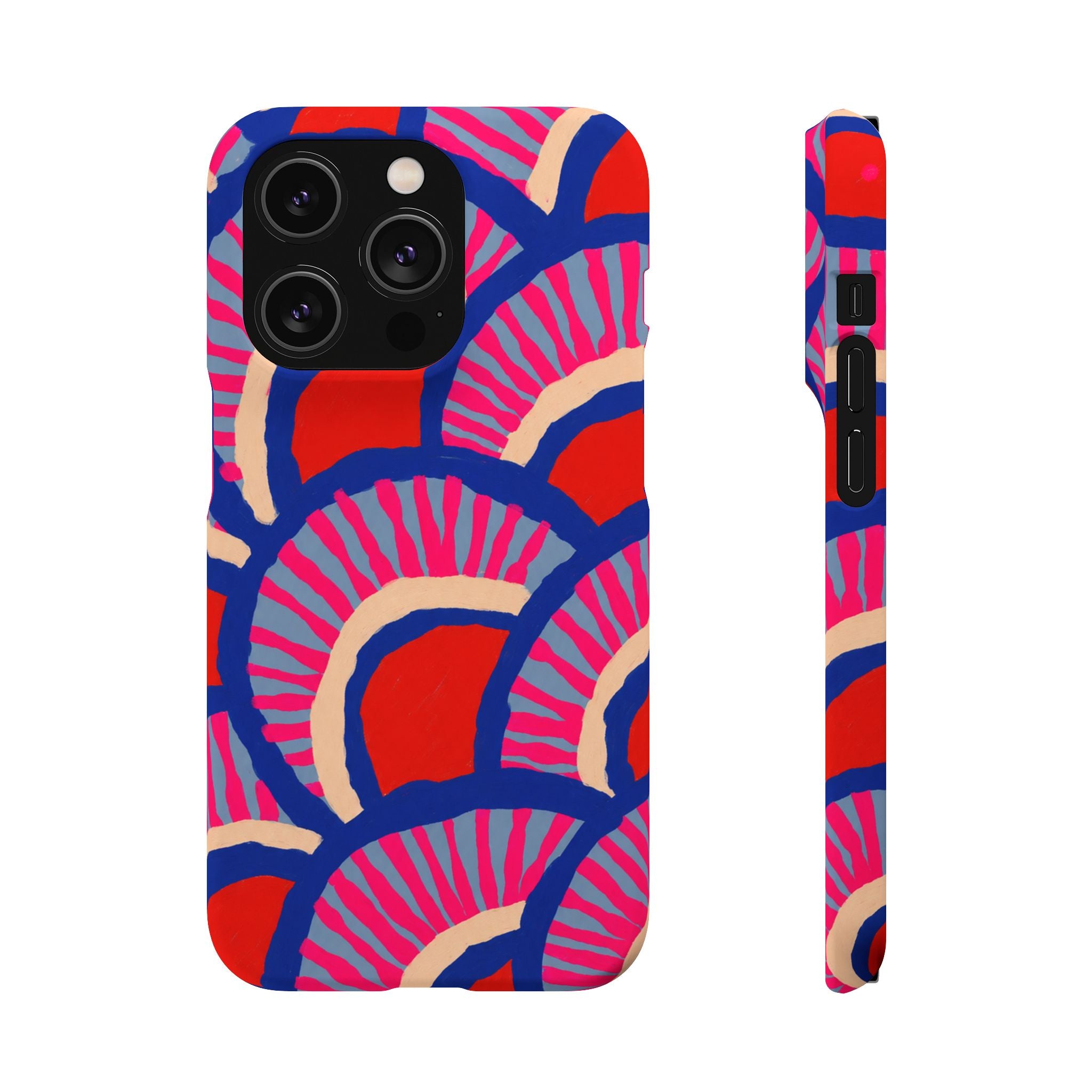 Sunburst Scallops Phone Case