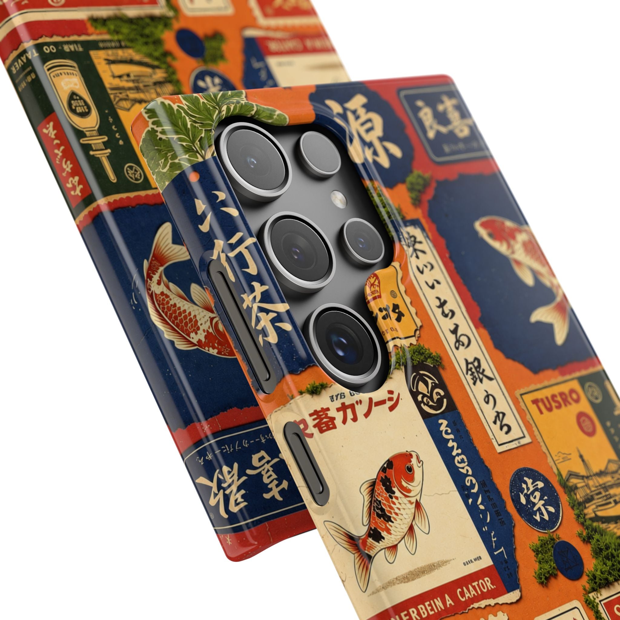 Vintage Japanese Koi Phone Case
