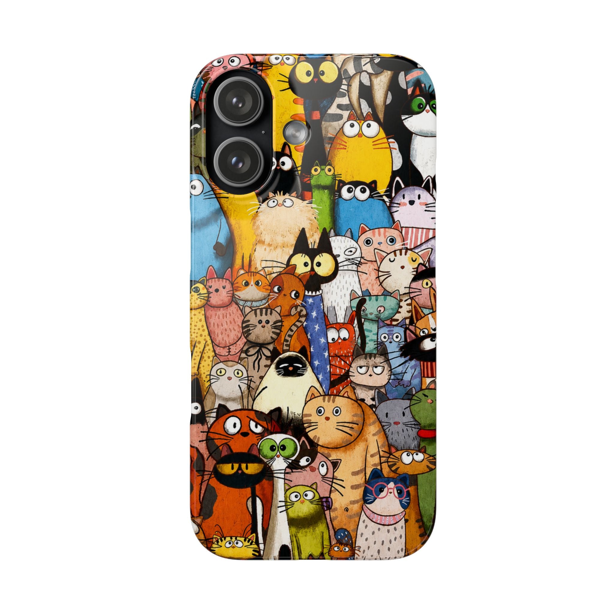 Cute Cat Pattern Phone Case