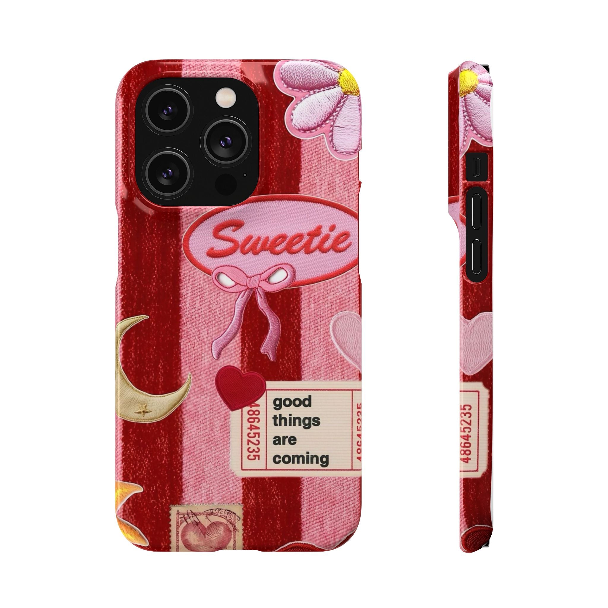 Coquette Patch Phone Case