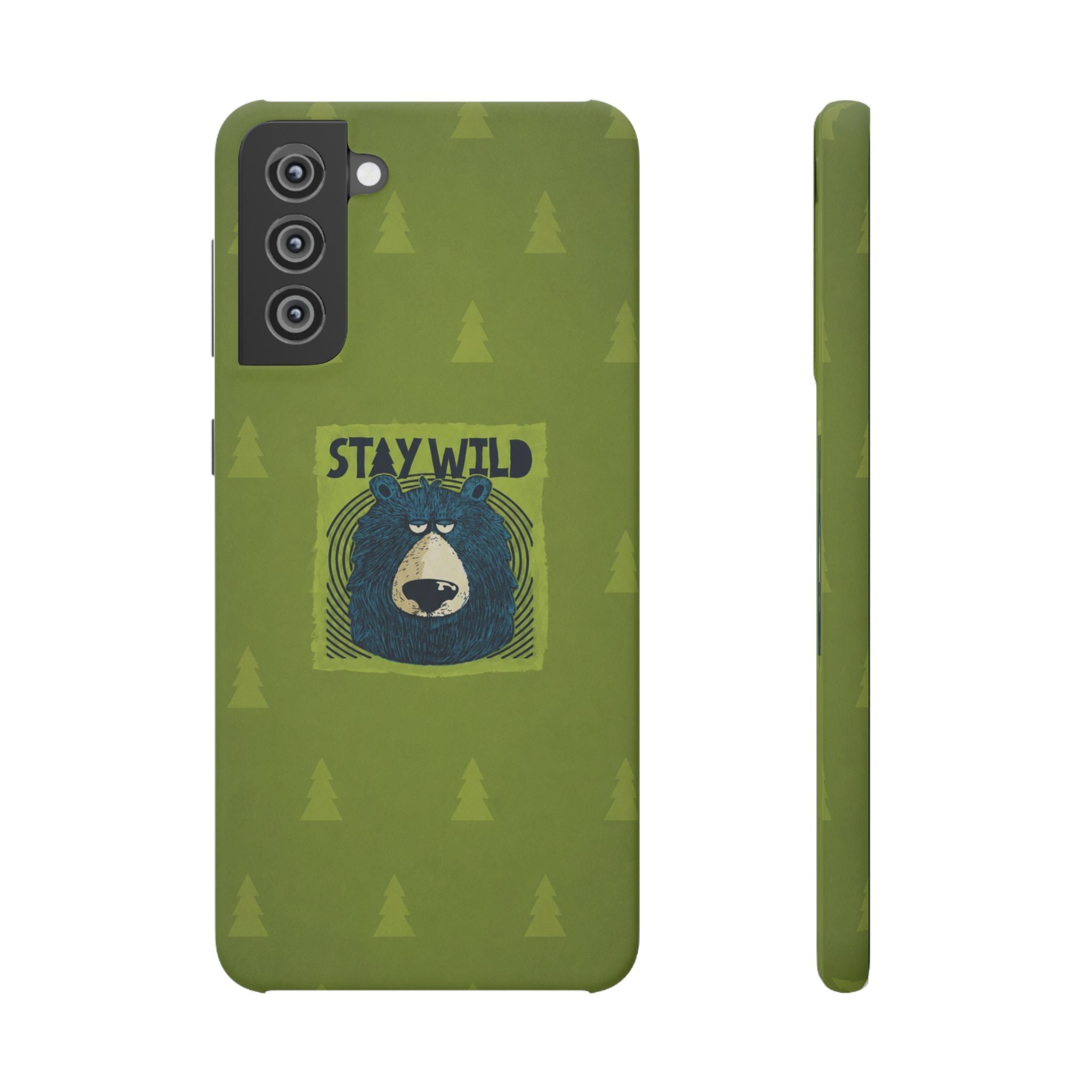 Stay Wild Bear Phone Case