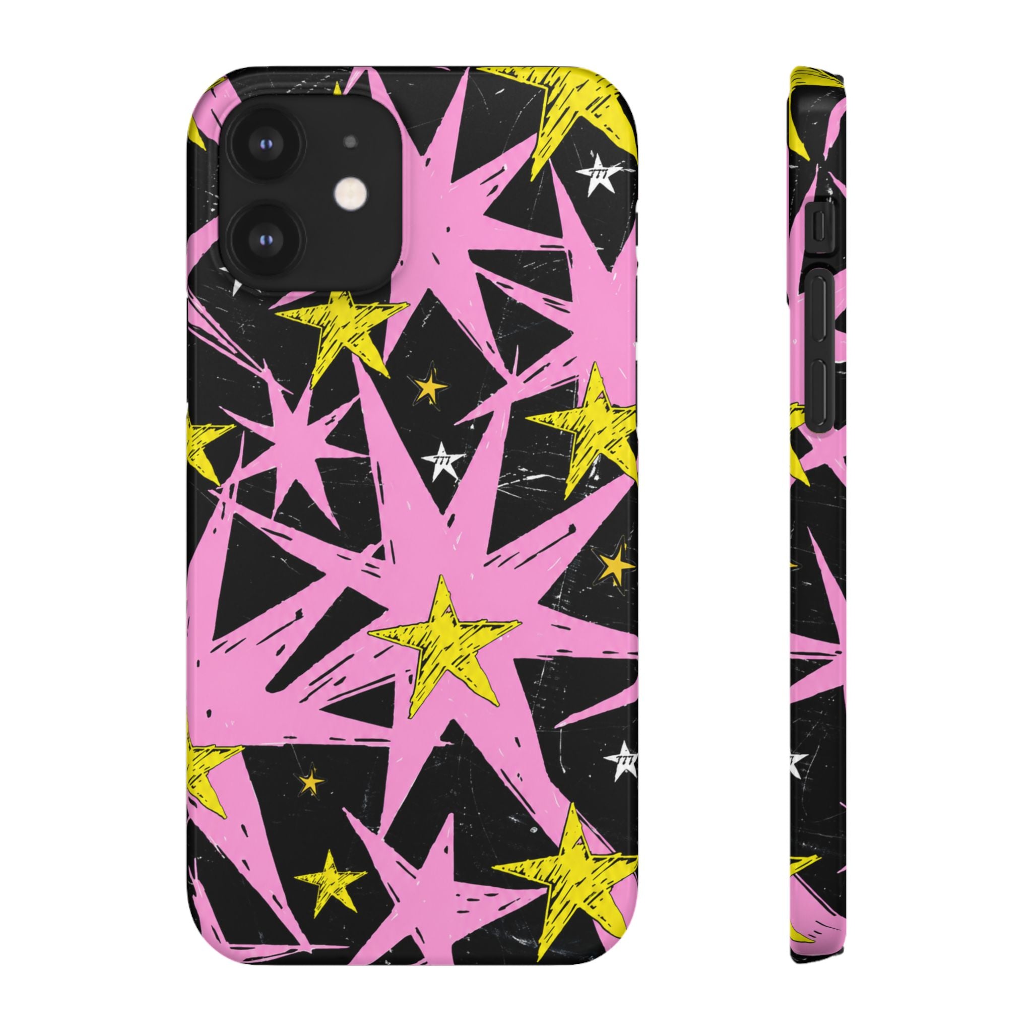 Pink Starburst Phone Case