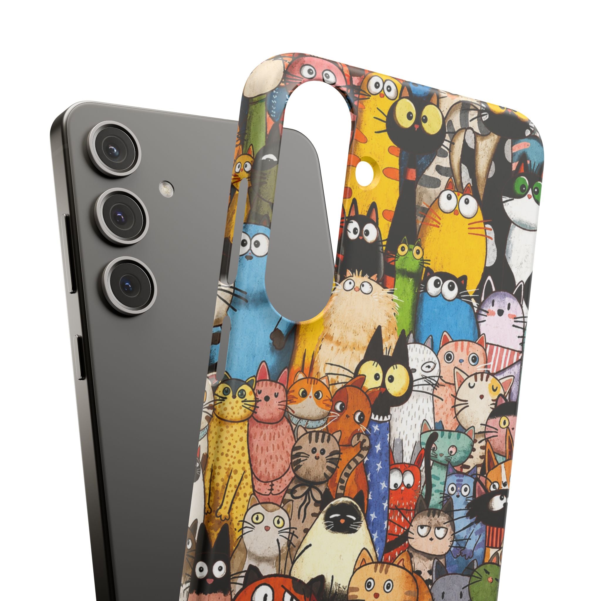 Cute Cat Pattern Phone Case