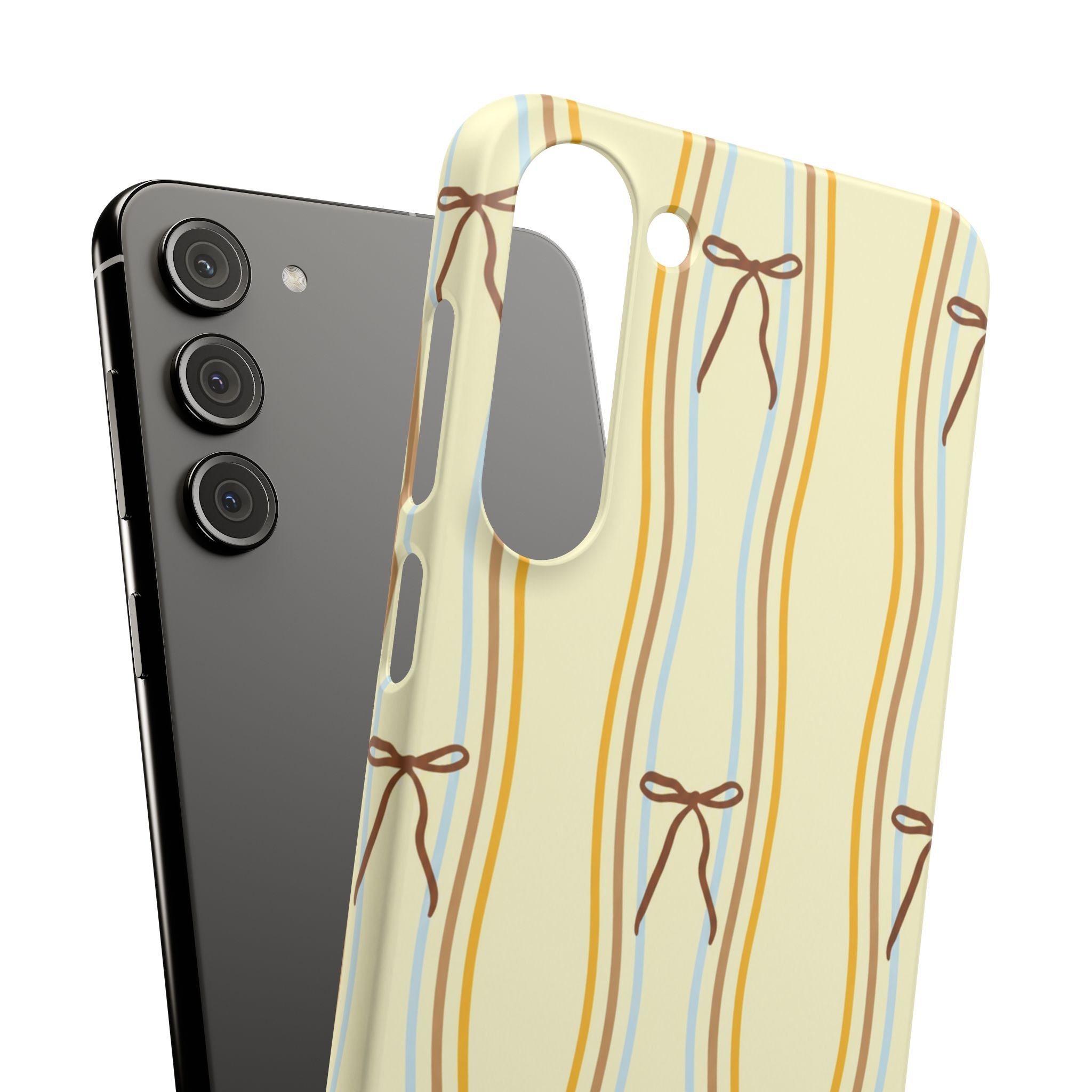 Bow Stripe Phone Case