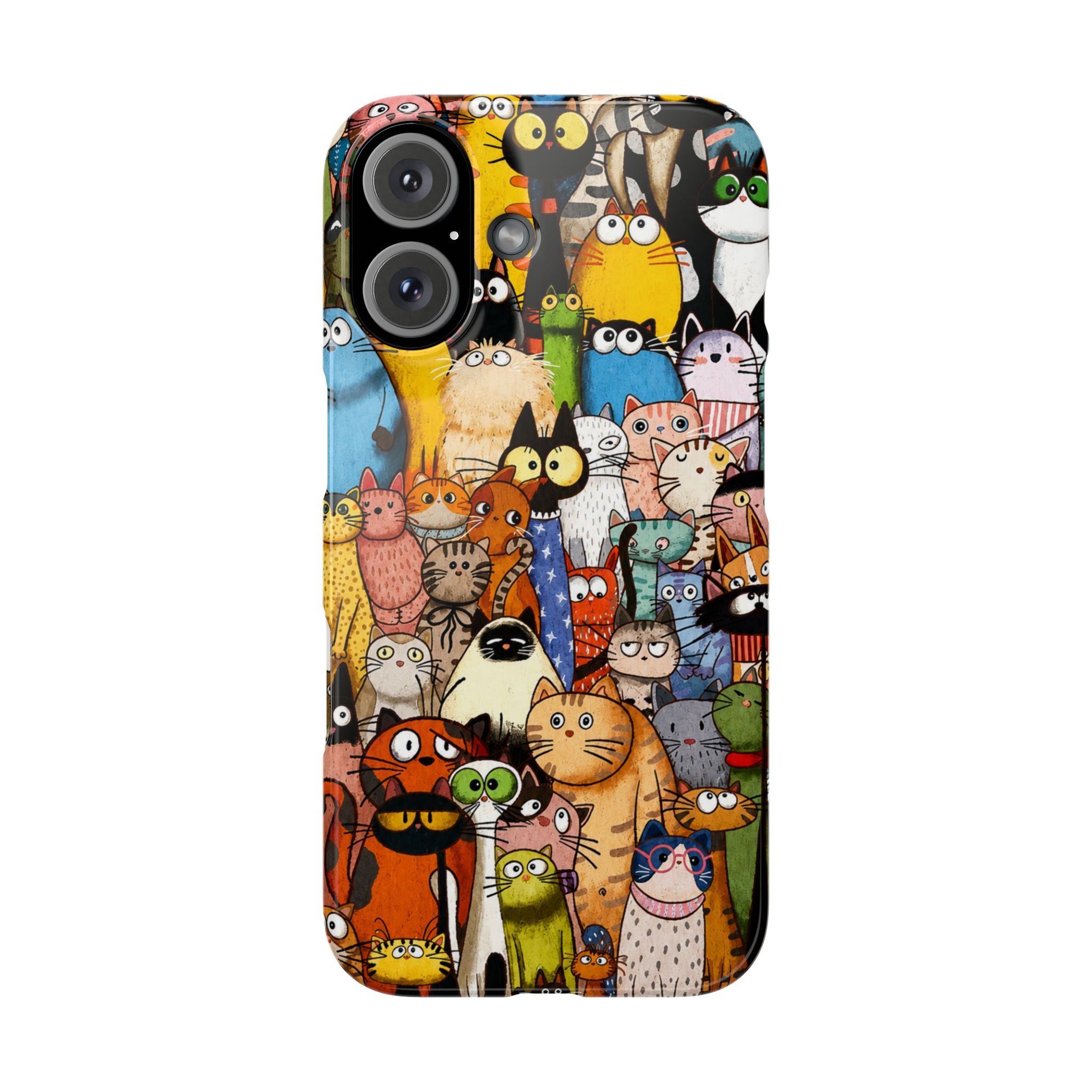 Cute Cat Pattern Phone Case