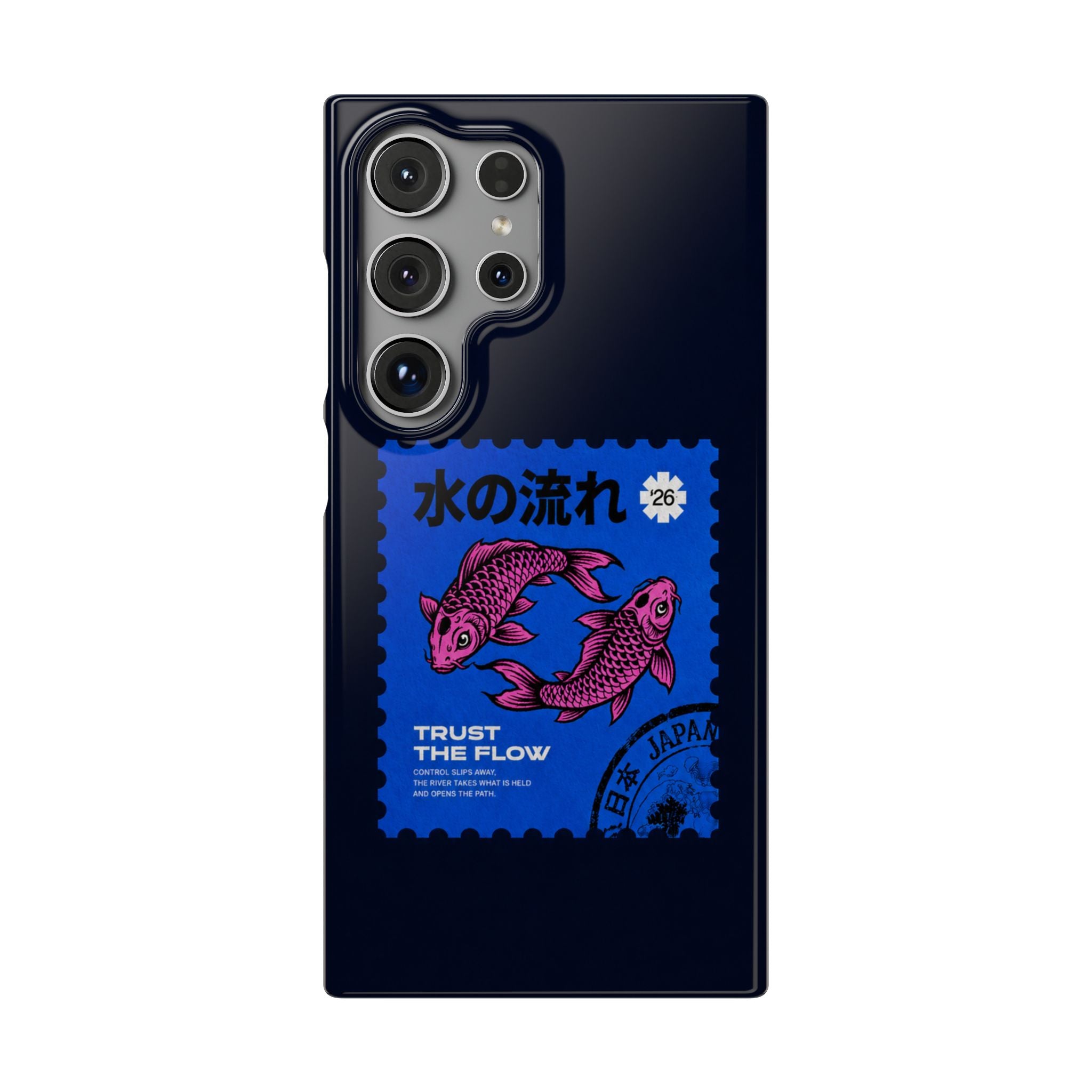 Trust The Flow Koi Phone Case