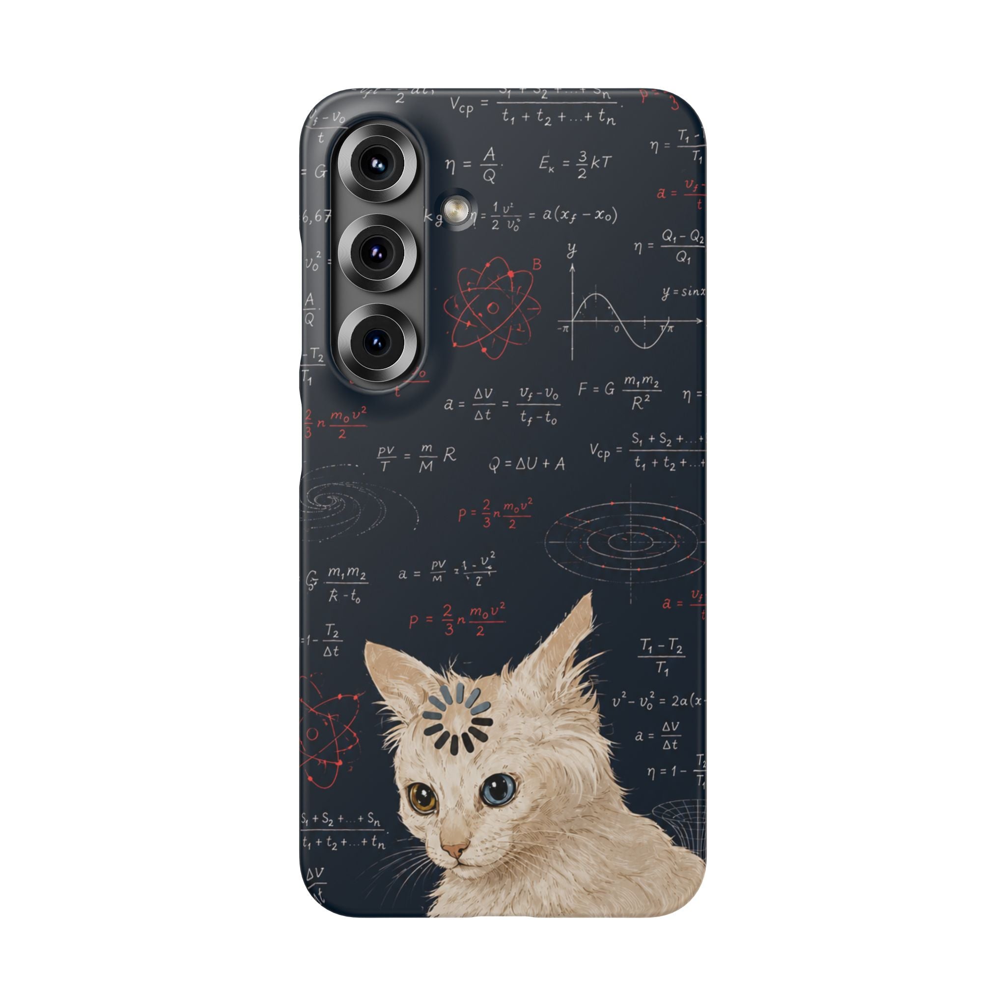 Quantum Kitty Physics Phone Case
