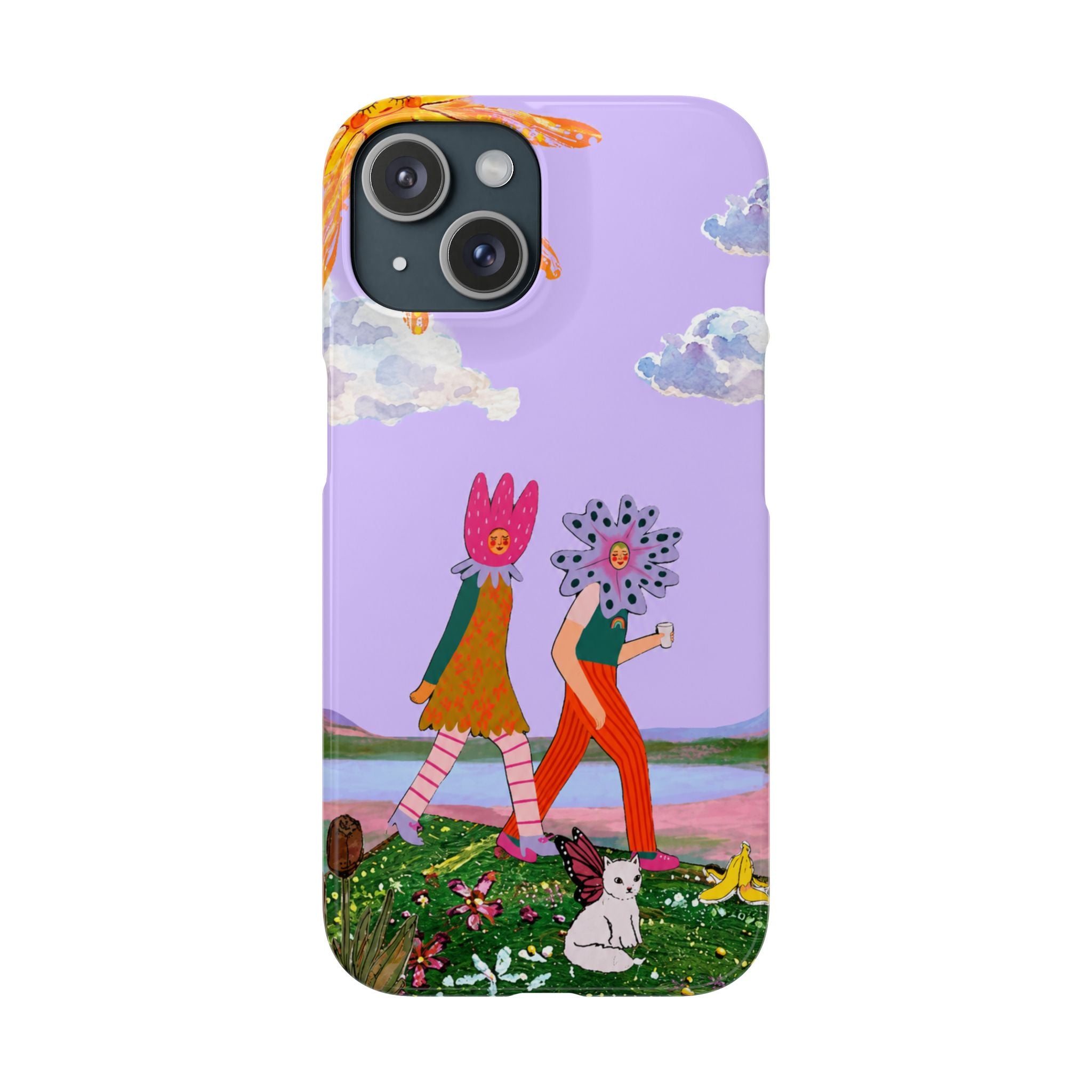 Floral Friends Phone Case