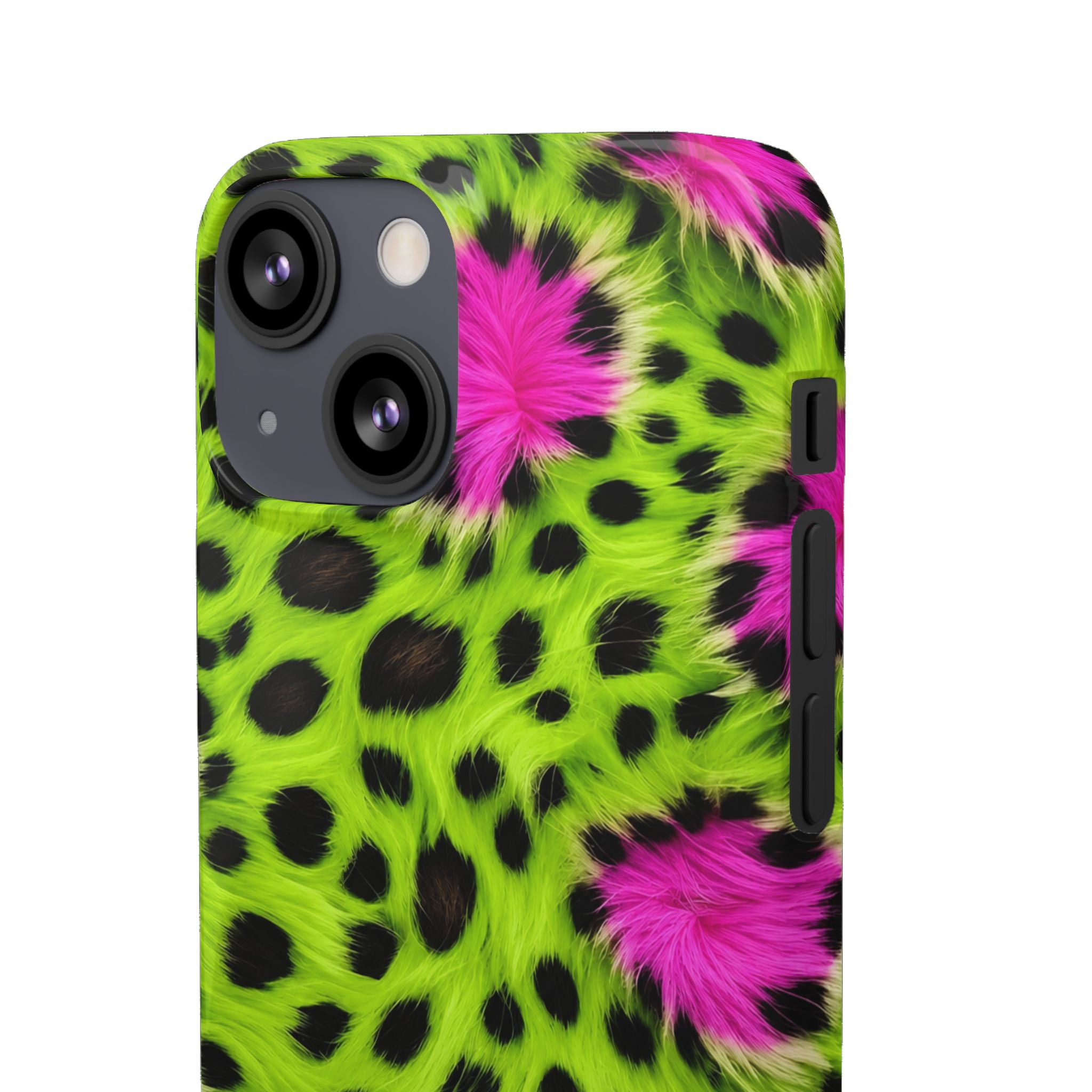 Neon Leopard Phone Case
