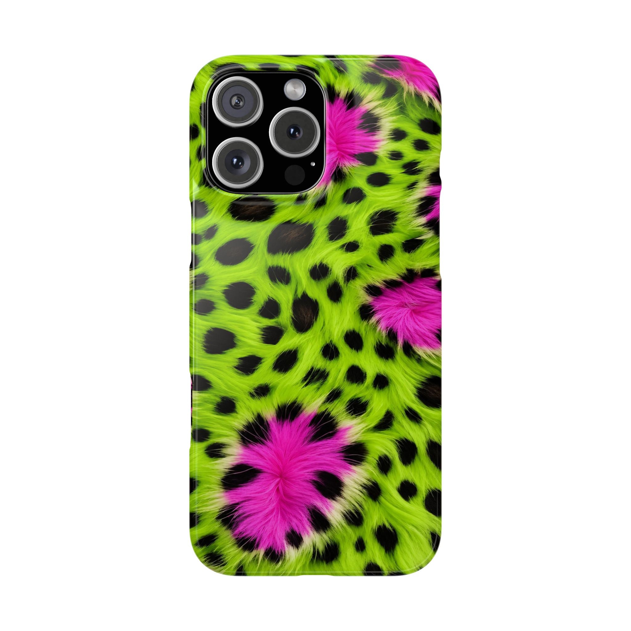 Neon Leopard Phone Case