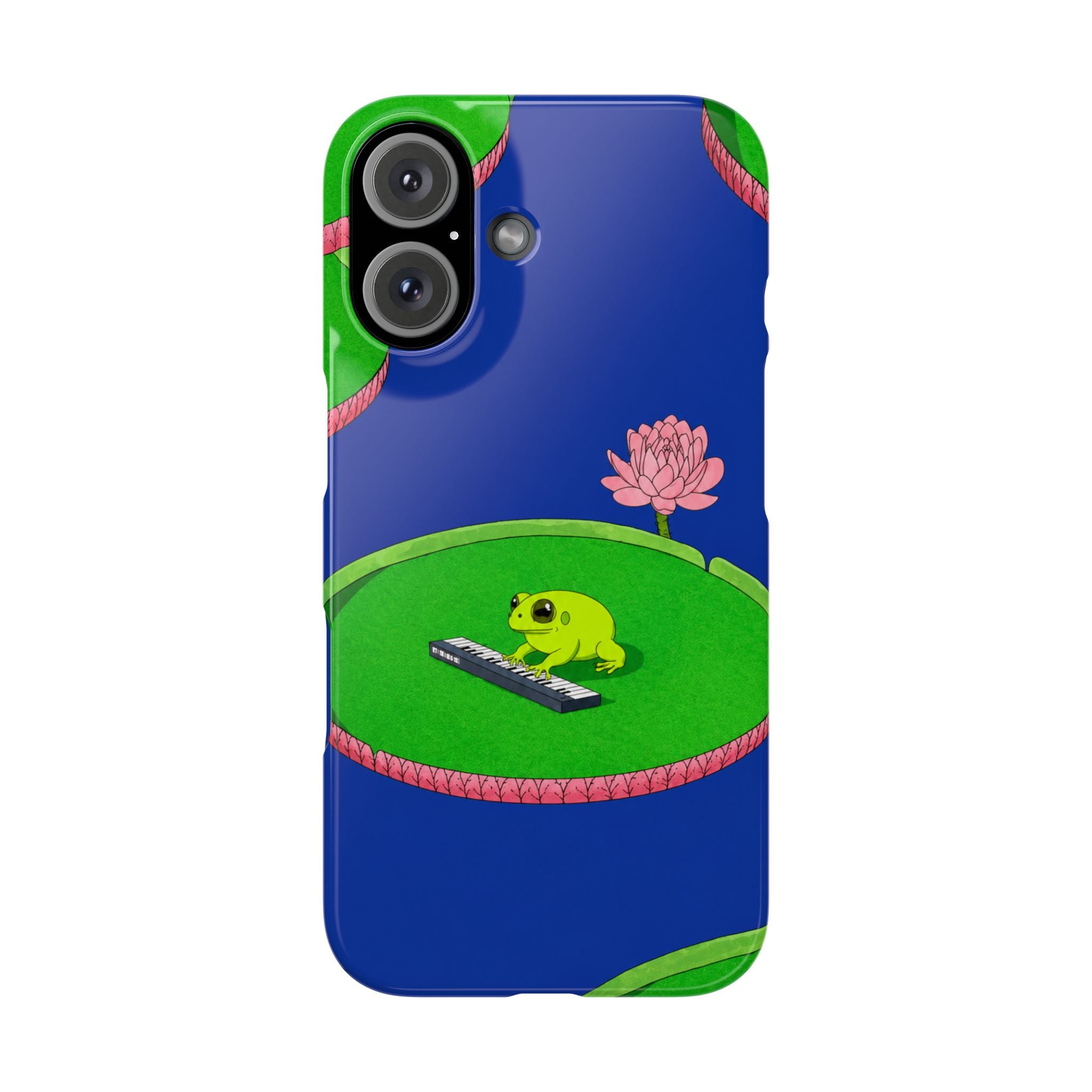 Frog Piano Phone Case