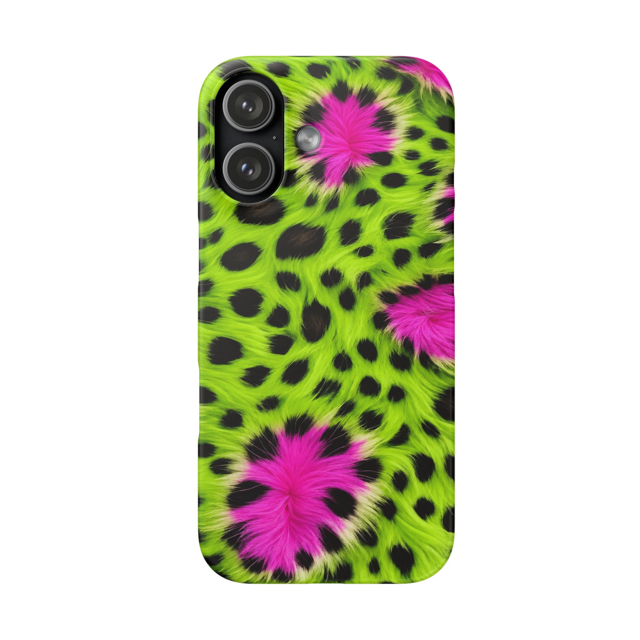 Neon Leopard Phone Case
