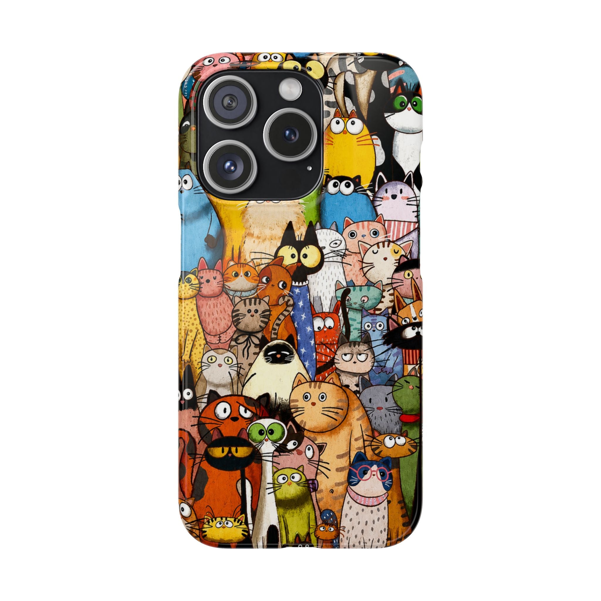 Cute Cat Pattern Phone Case