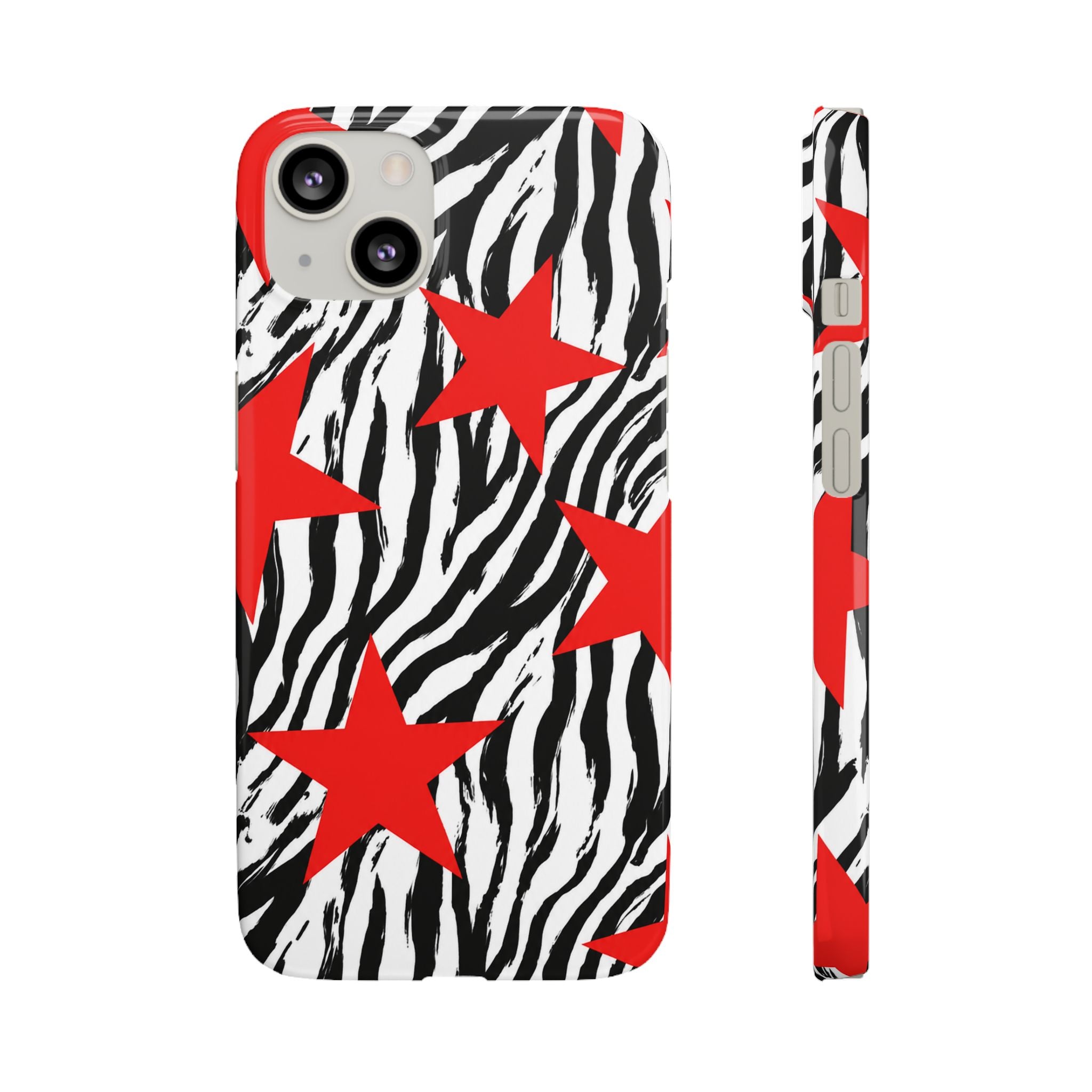 Retro Zebra Stars Phone Case
