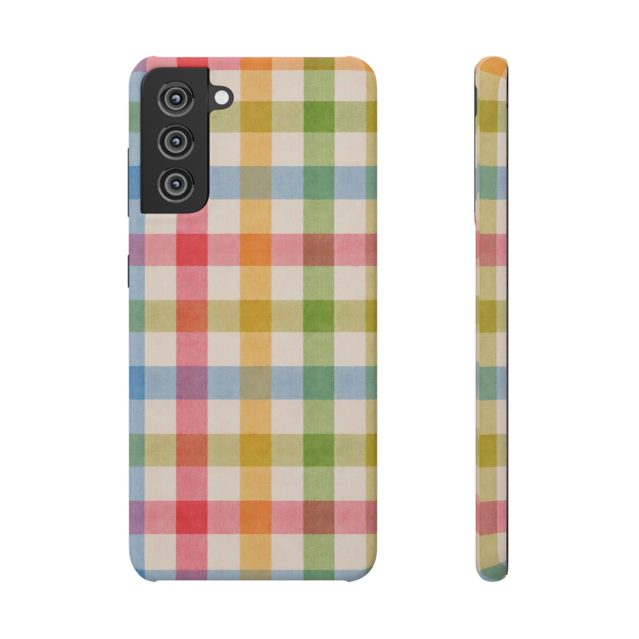 Pastel Plaid Phone Case