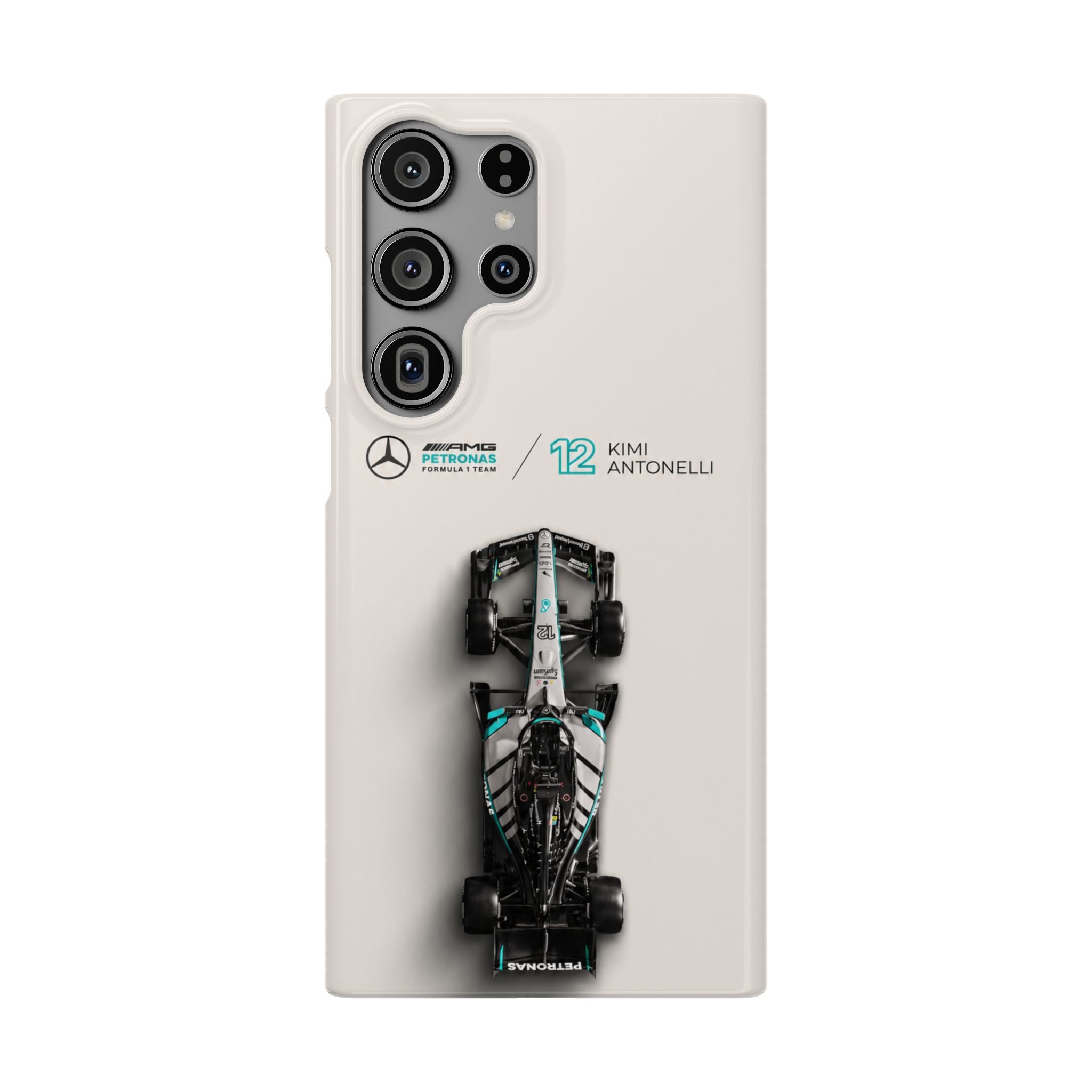 Silver Formula Racing Phone Case