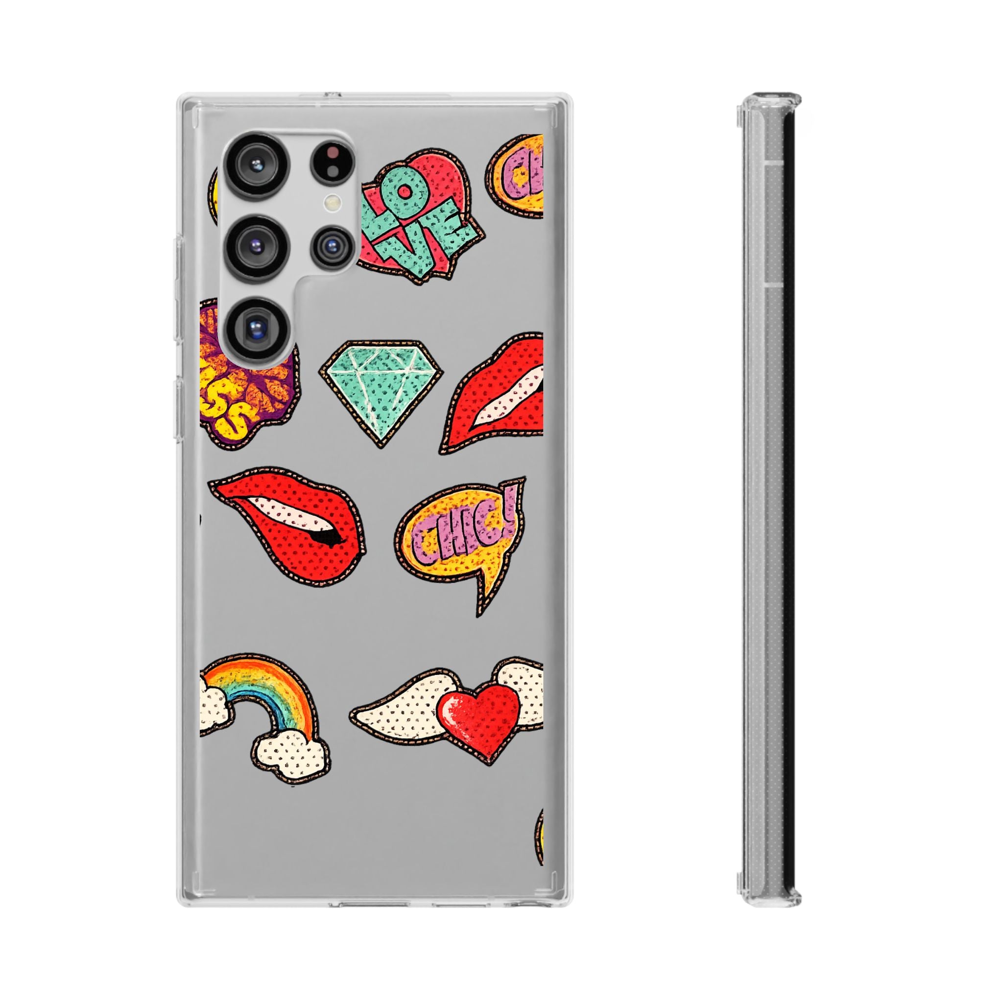 Clear Impact-Resistant Cases