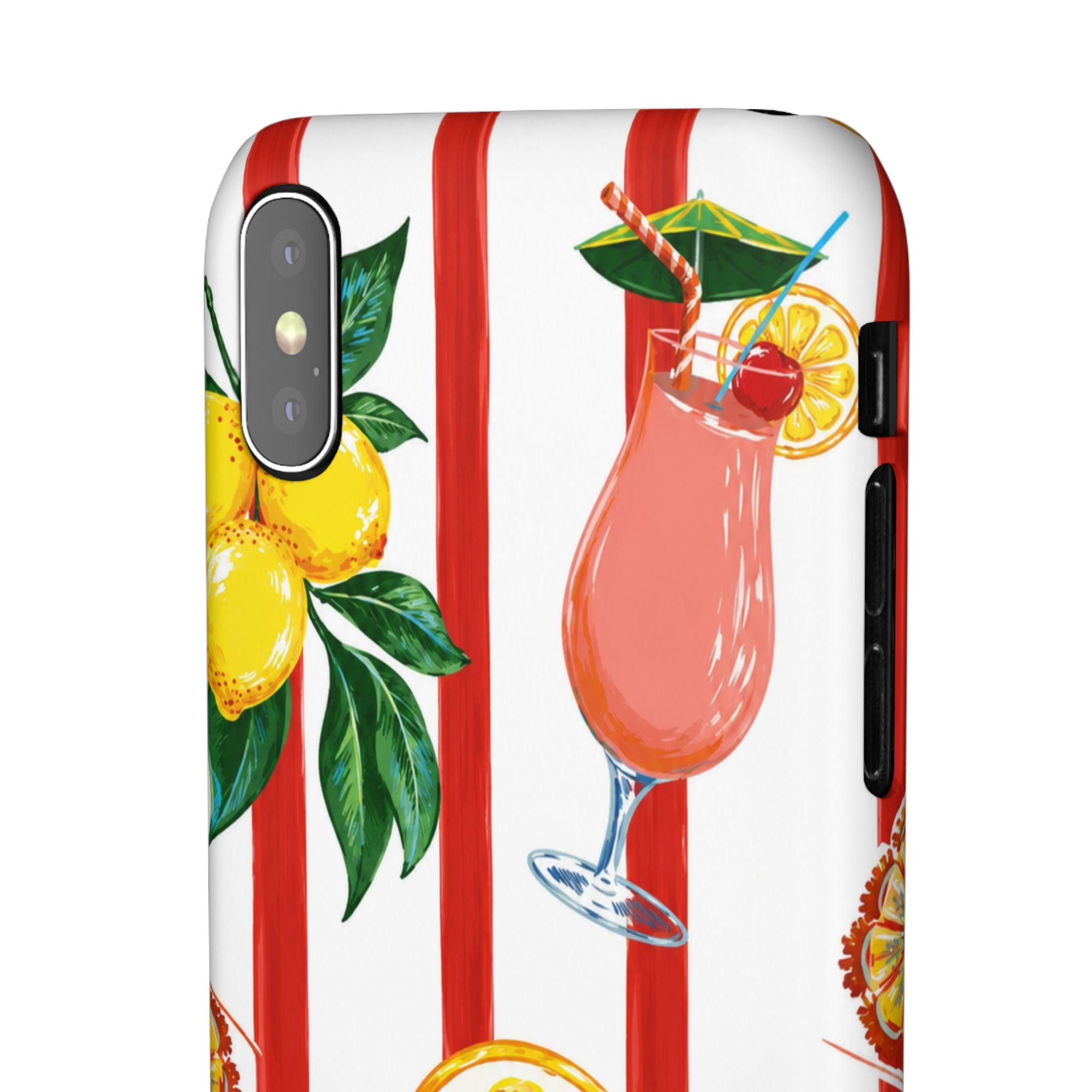 Lemon Coast – Summer Citrus Phone Case