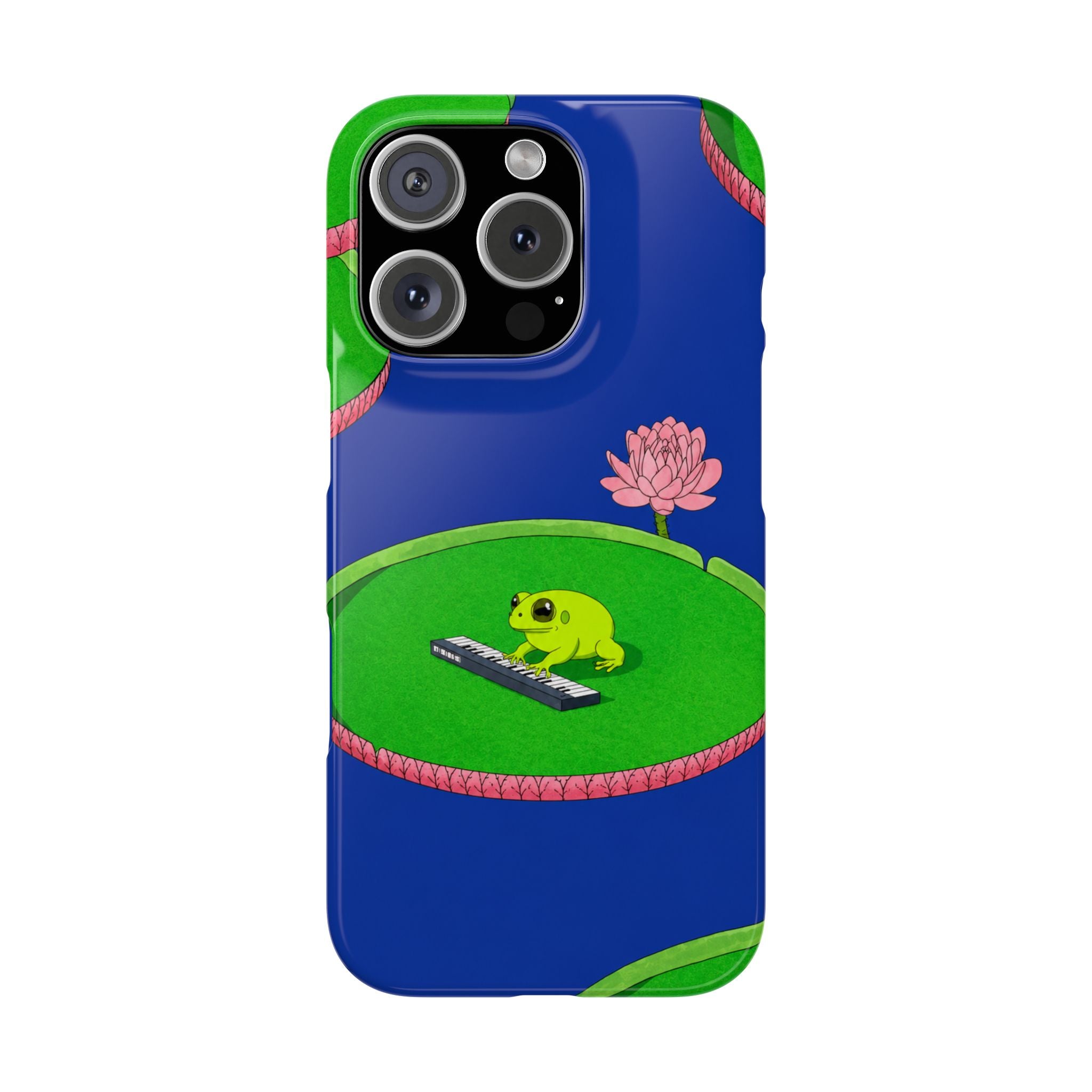 Frog Piano Phone Case