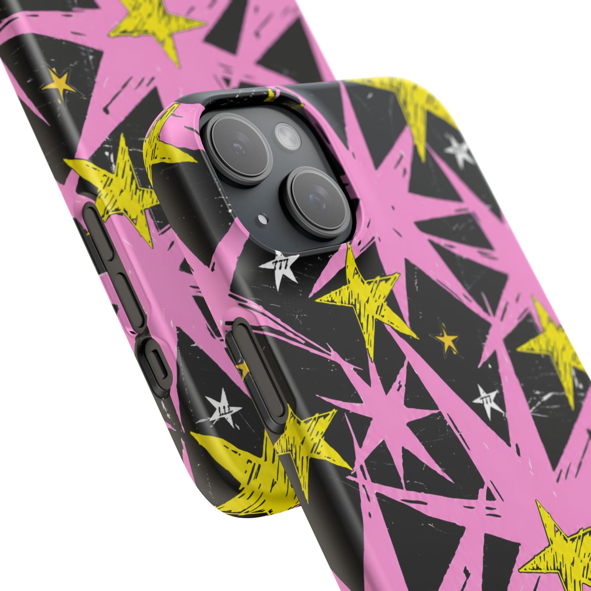 Pink Starburst Phone Case