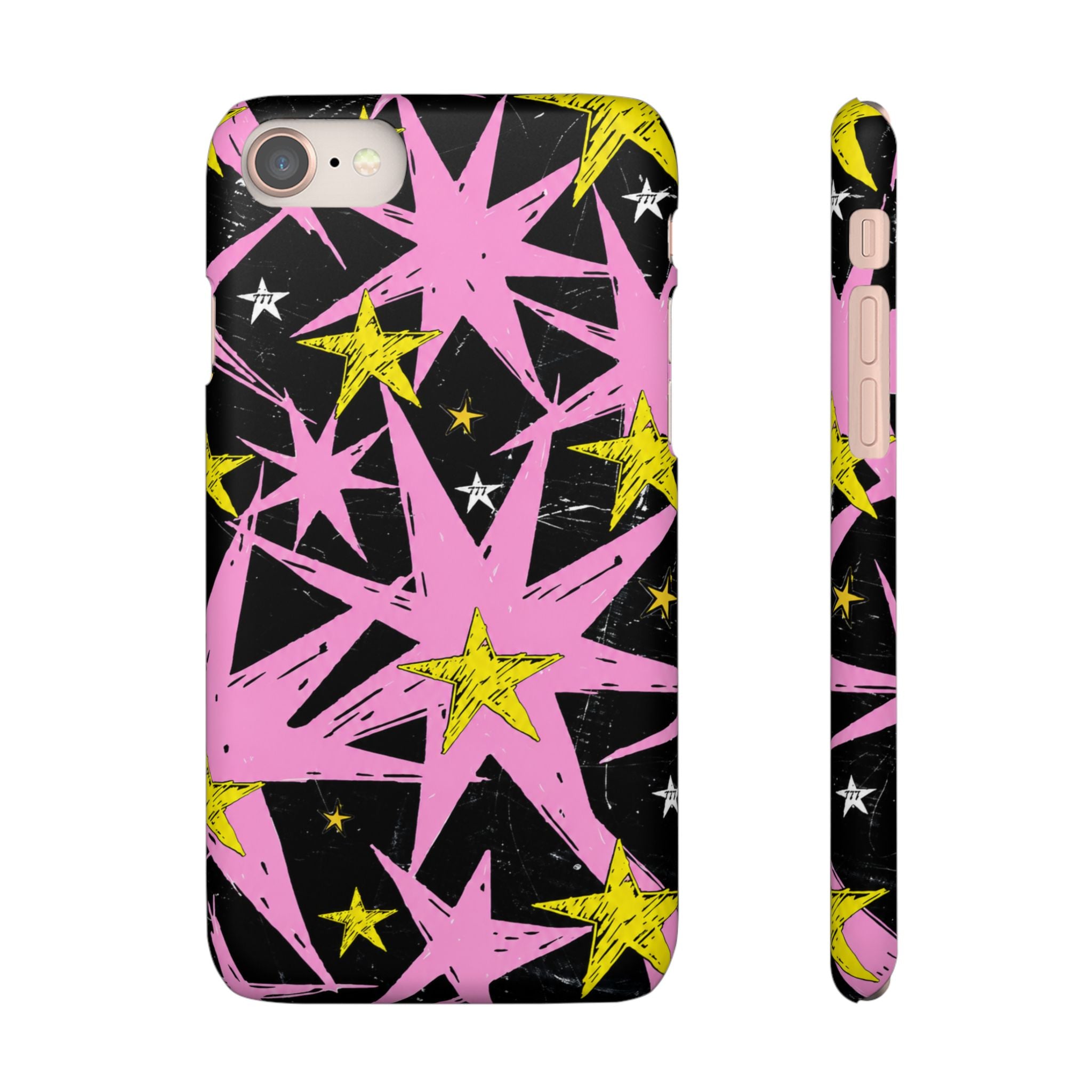 Pink Starburst Phone Case