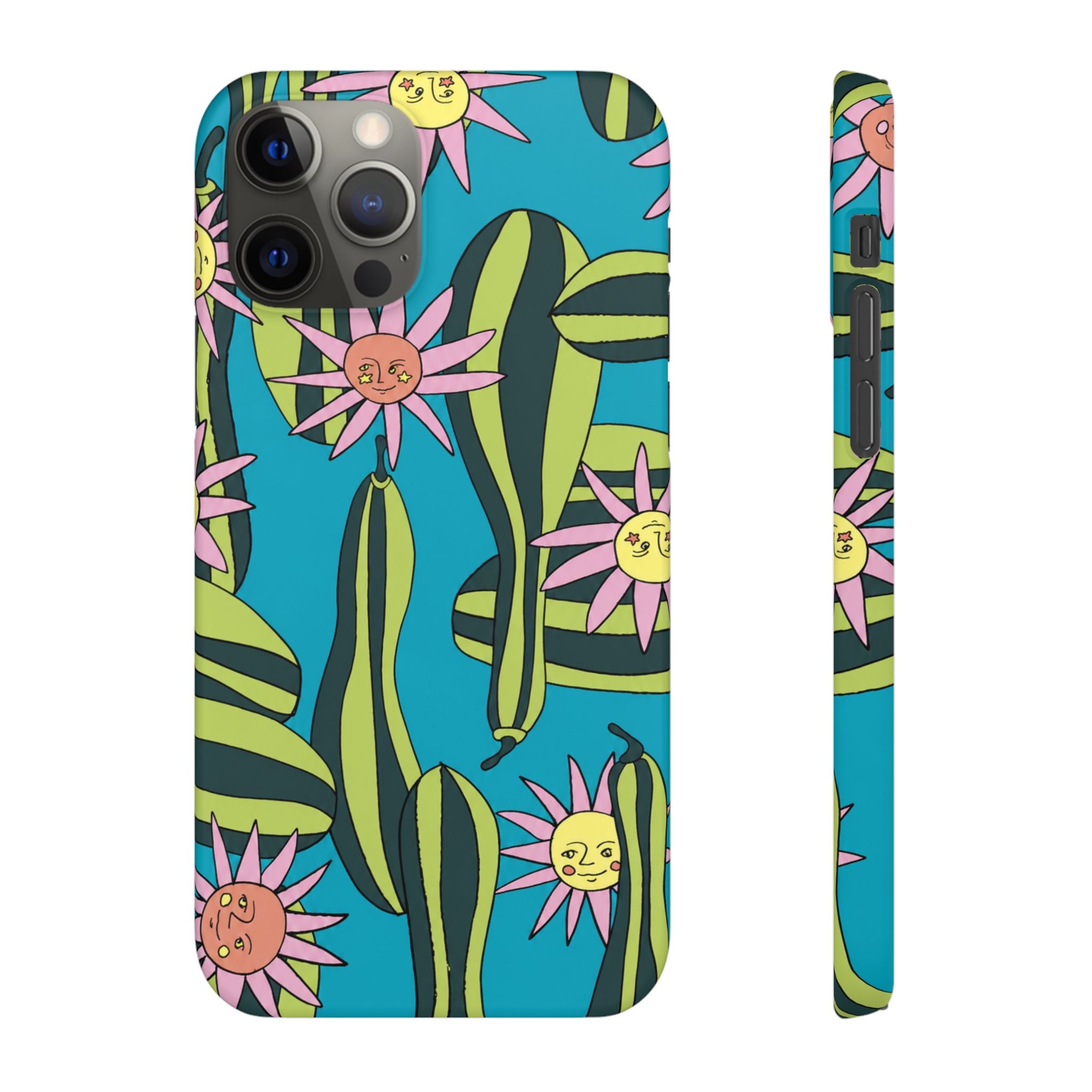 Whimsical Floral Garden Phone Case