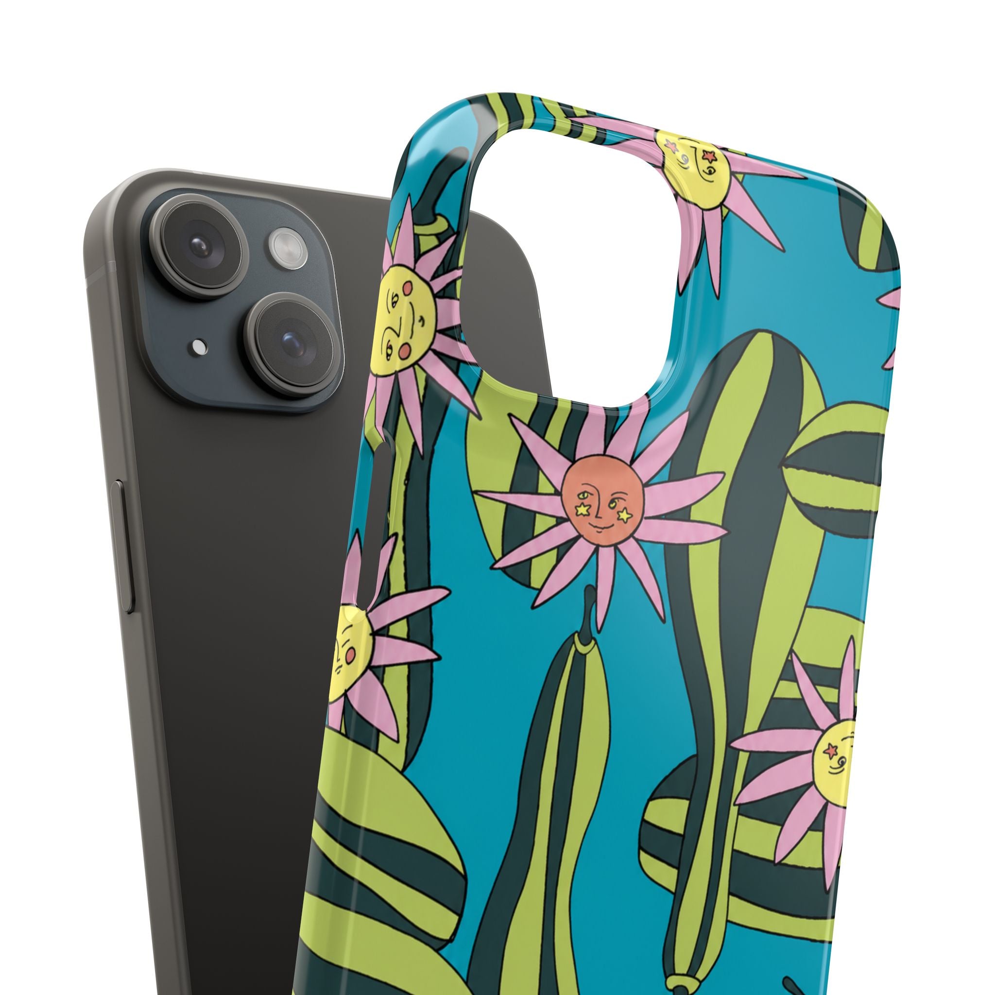 Whimsical Floral Garden Phone Case