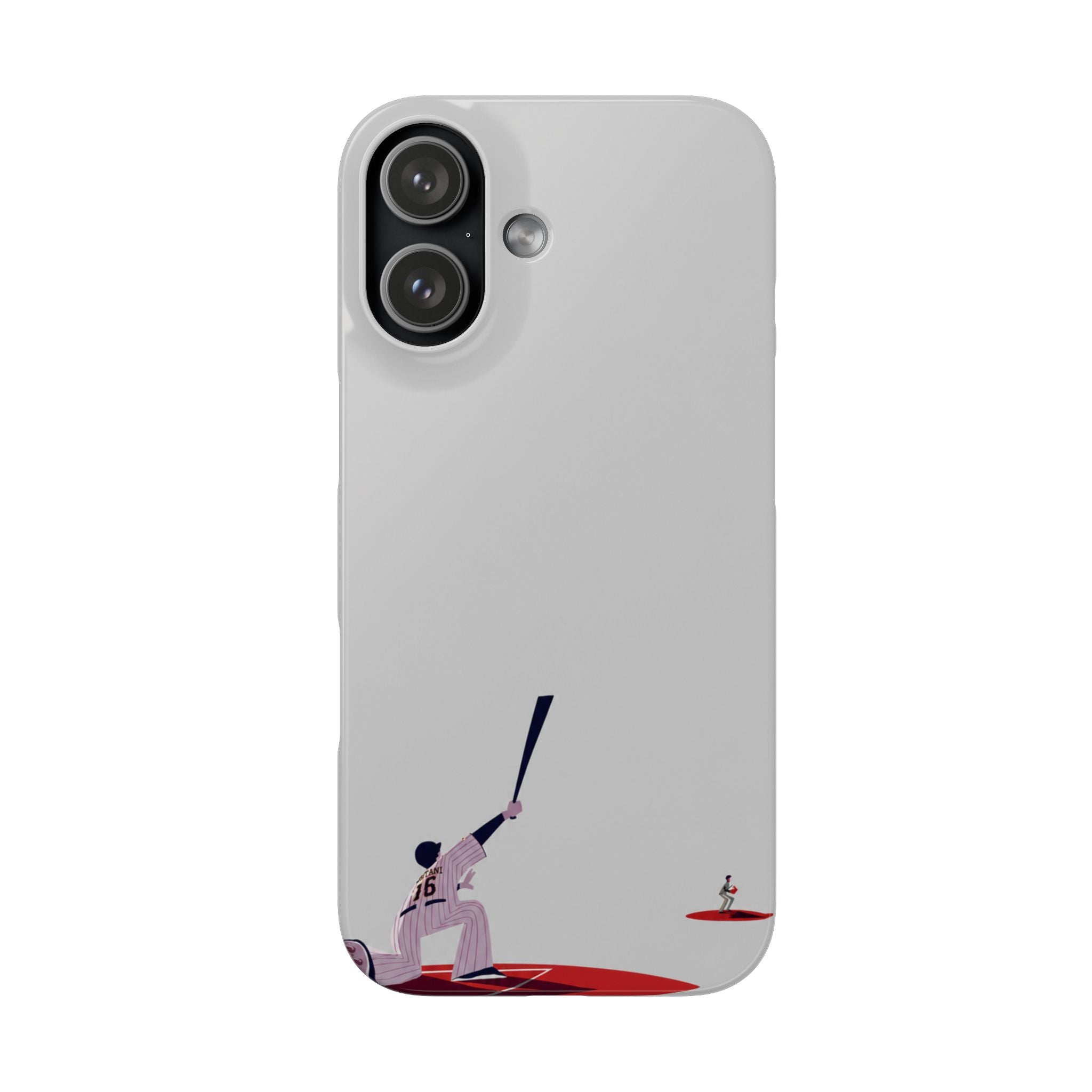 Baseball Swing Art Phone Case