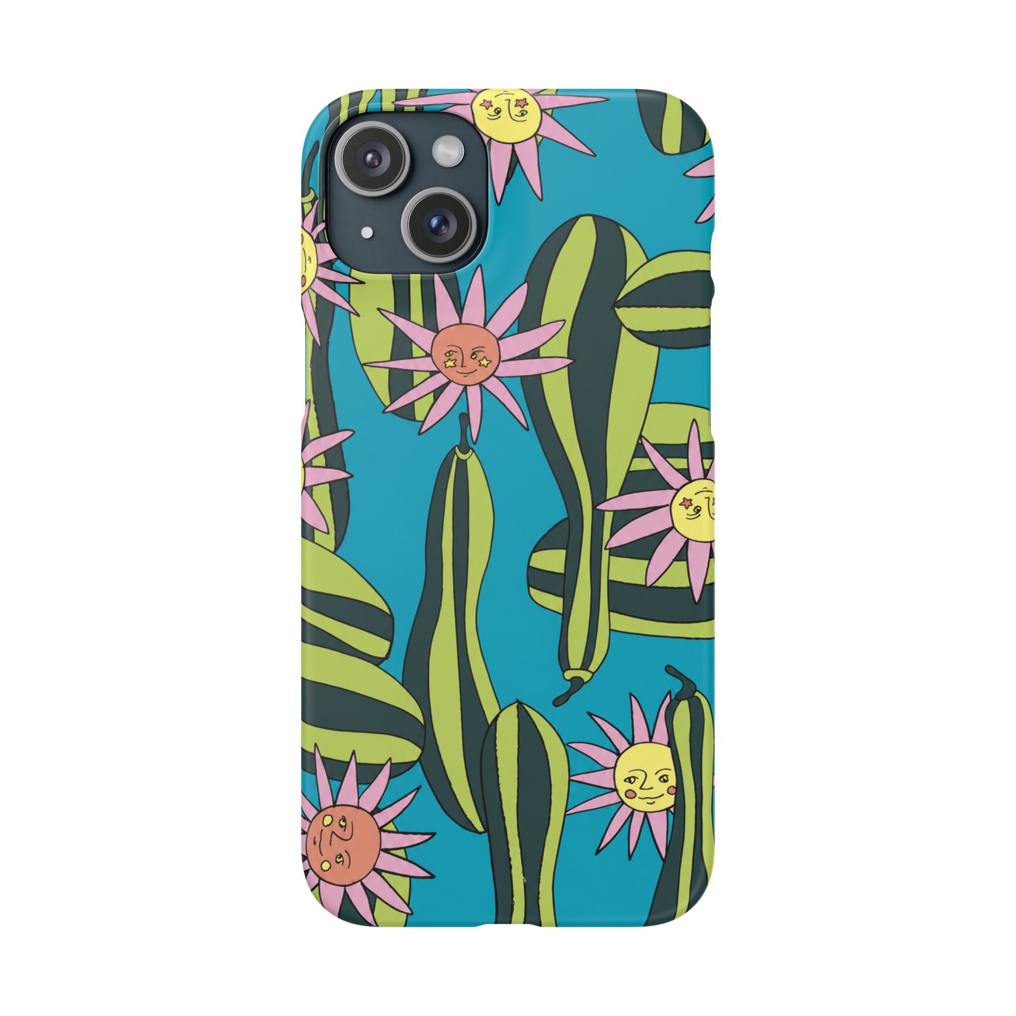 Whimsical Floral Garden Phone Case