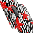 Retro Zebra Stars Phone Case