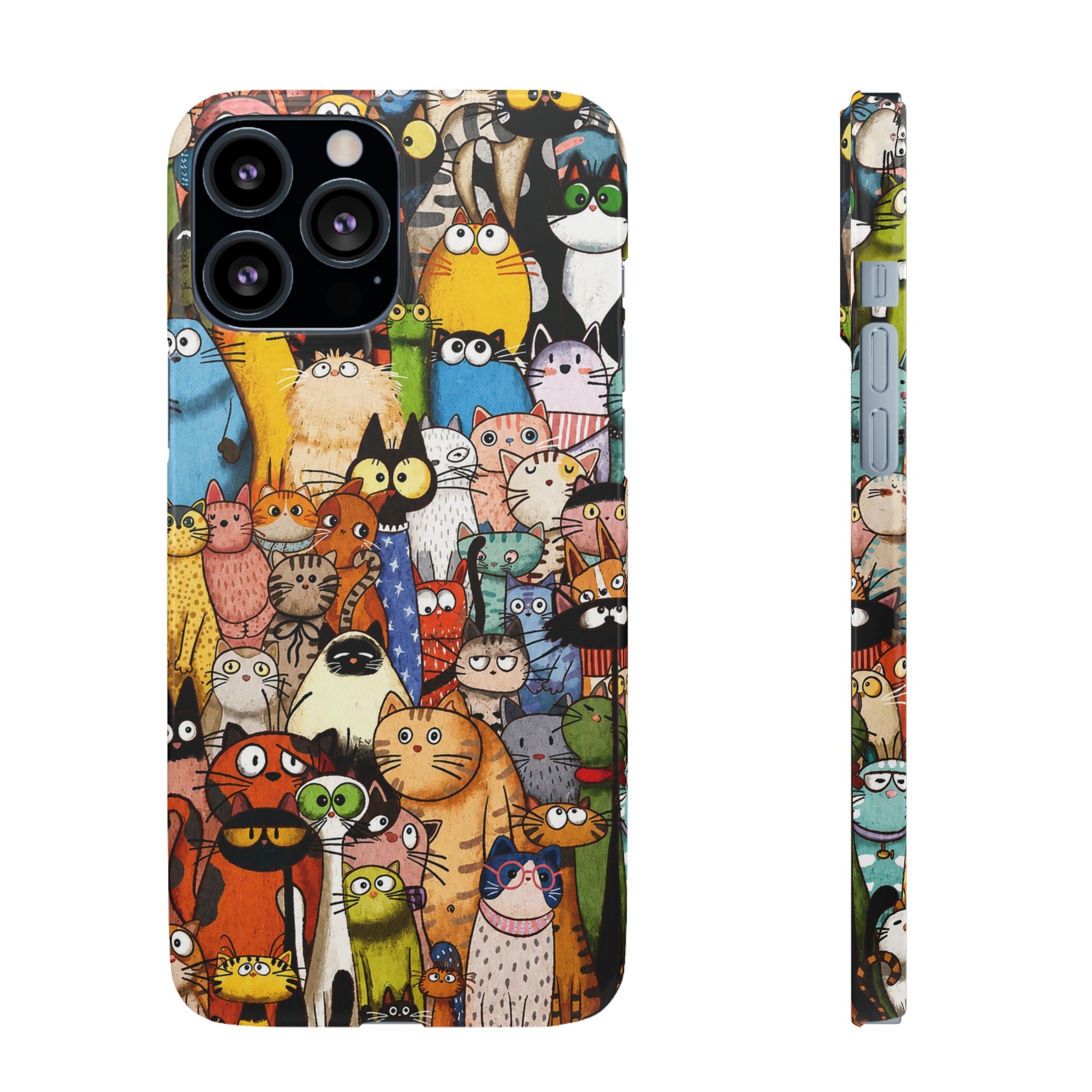 Cute Cat Pattern Phone Case