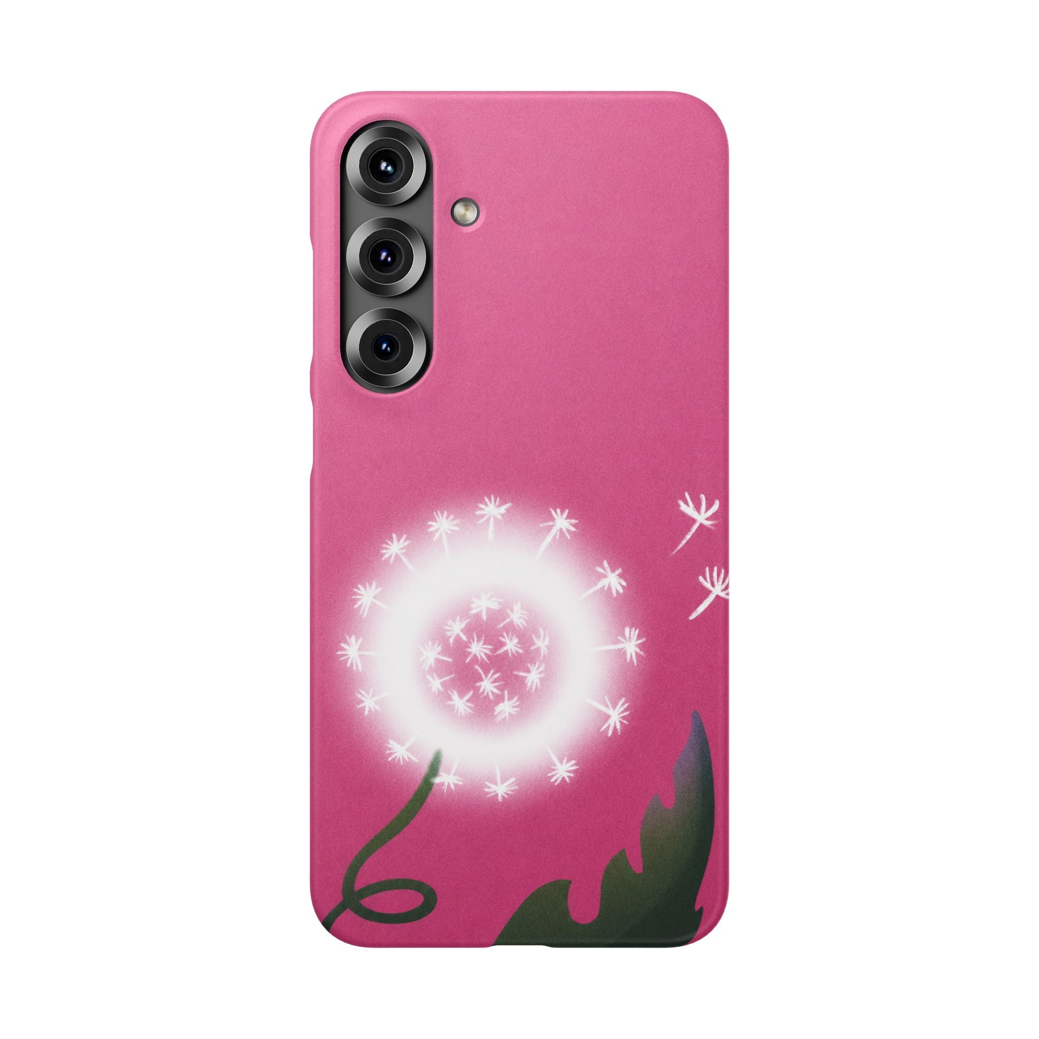 Pink Dandelion Phone Case