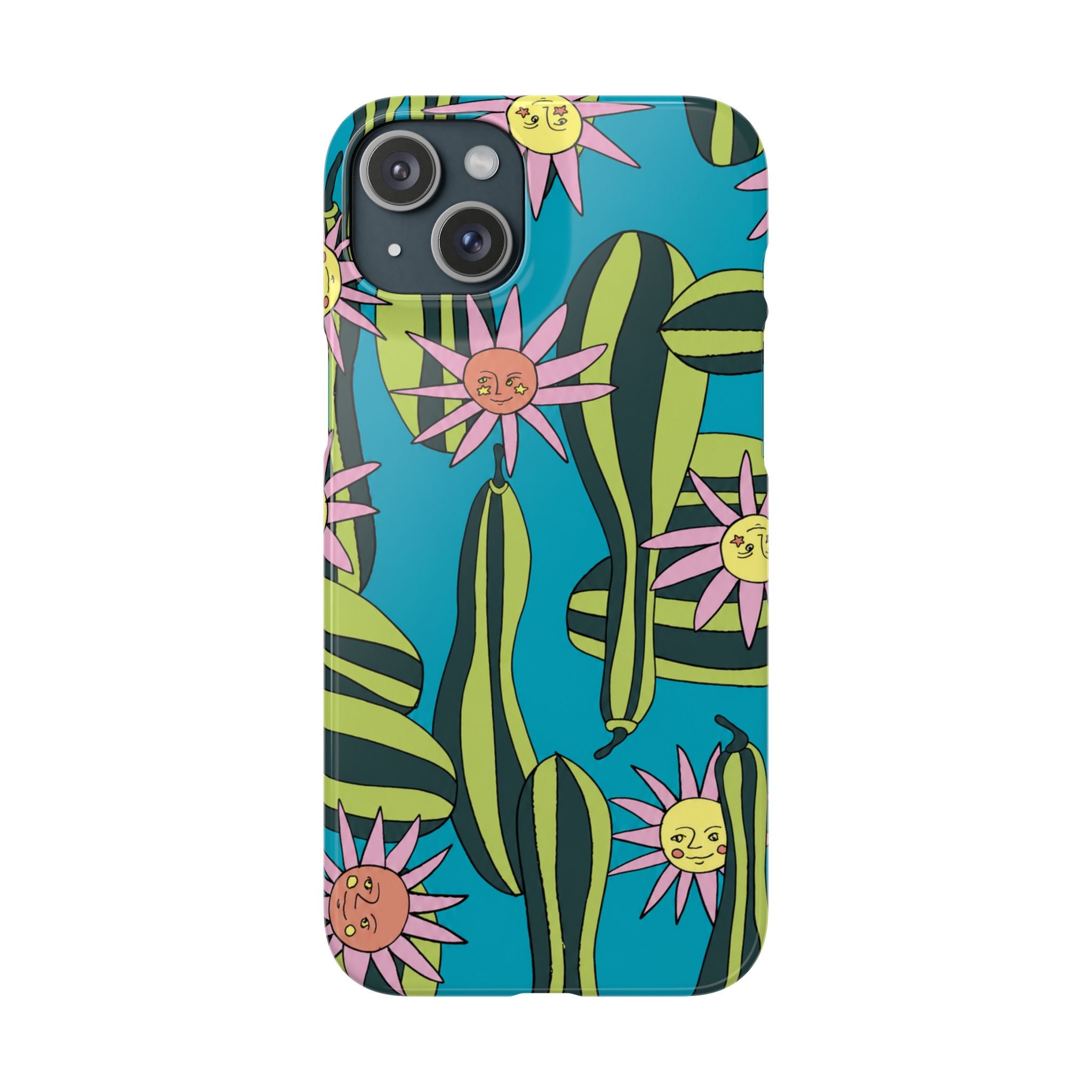 Whimsical Floral Garden Phone Case