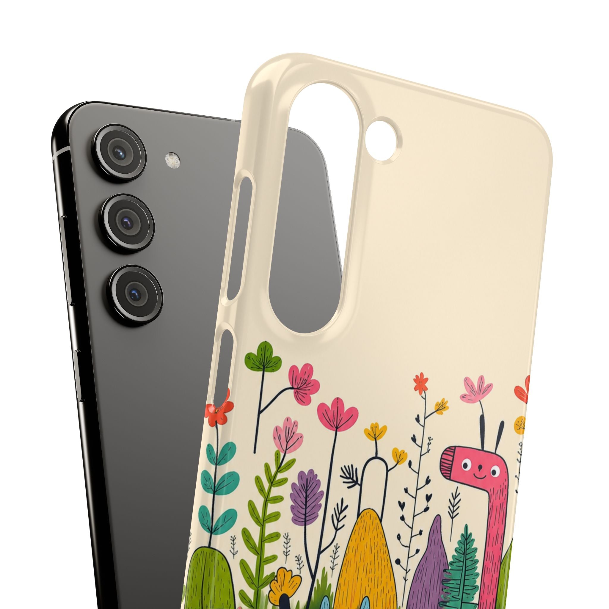 Cute Monster Garden Phone Case