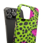 Neon Leopard Phone Case