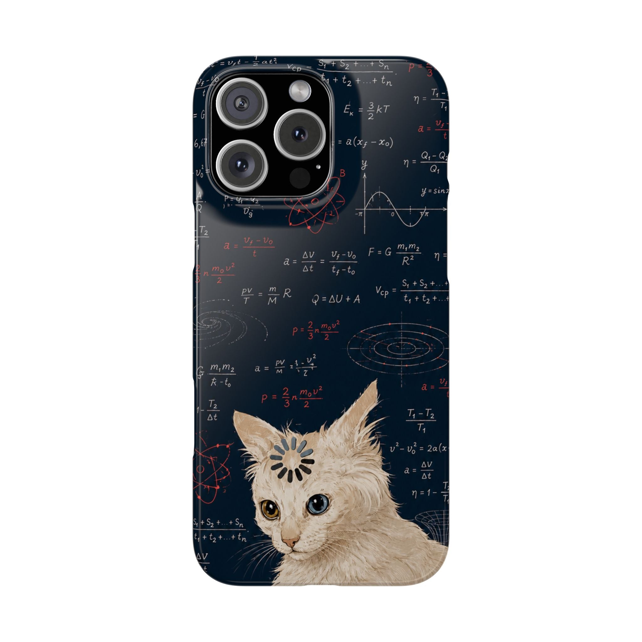 Quantum Kitty Physics Phone Case