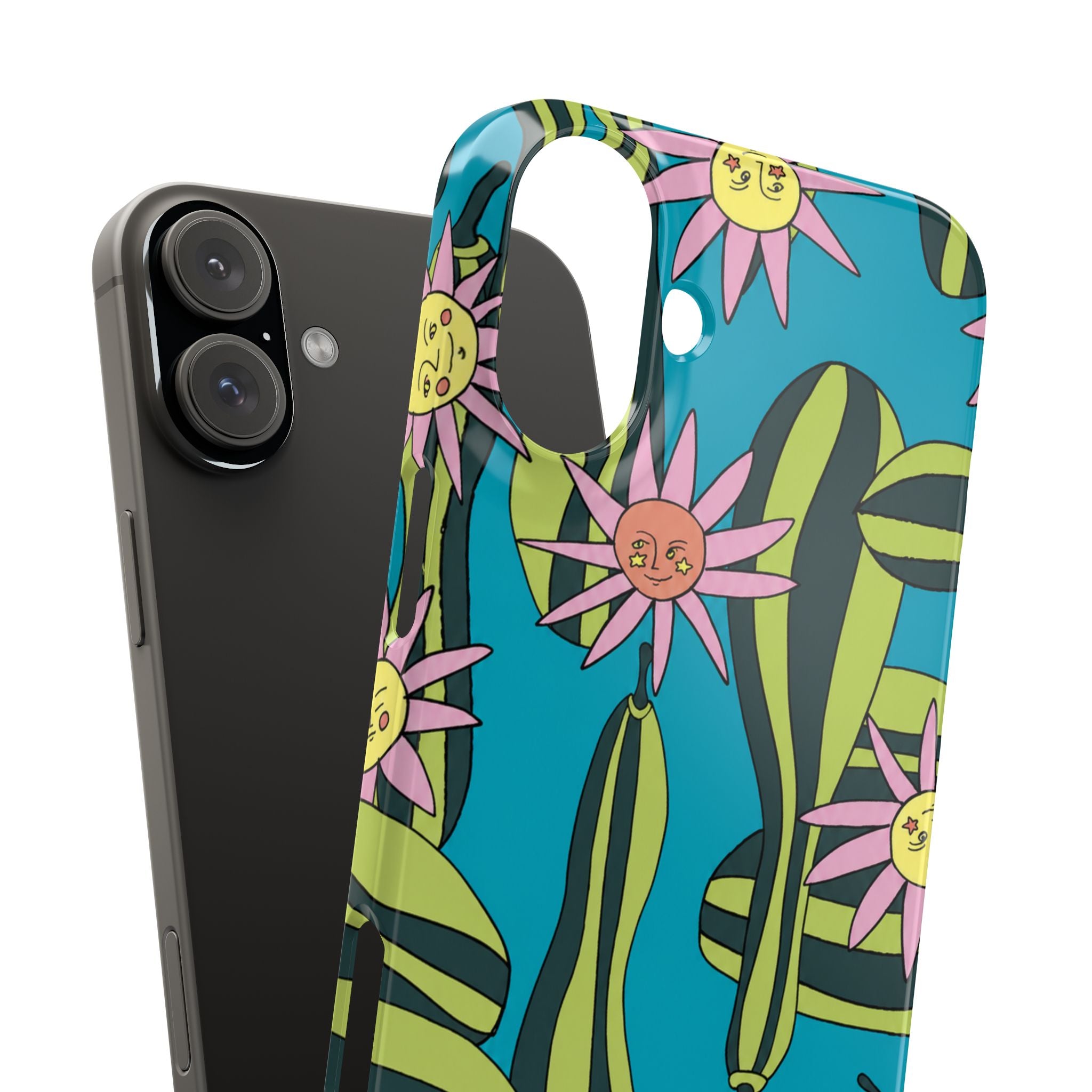 Whimsical Floral Garden Phone Case