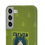 Stay Wild Bear Phone Case