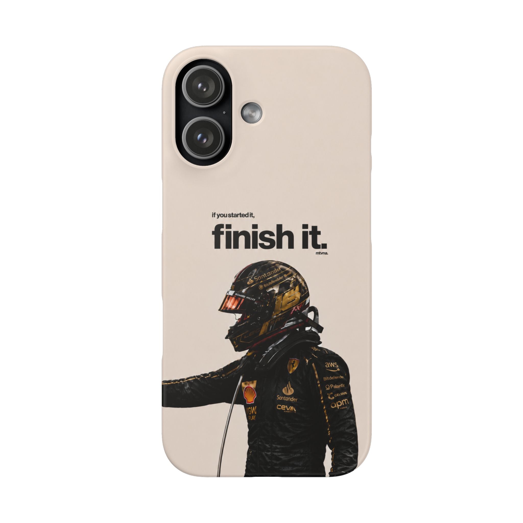 Finish It Racing Phone Case