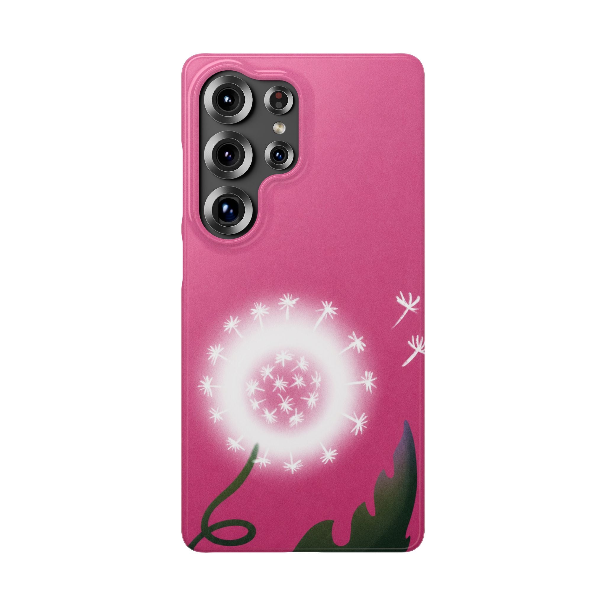 Pink Dandelion Phone Case
