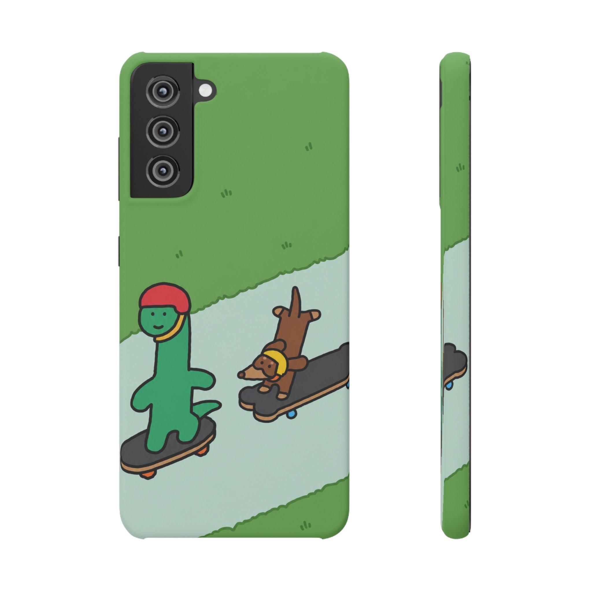 Skater Dino Phone Case