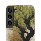 Serene Willow Landscape Phone Case