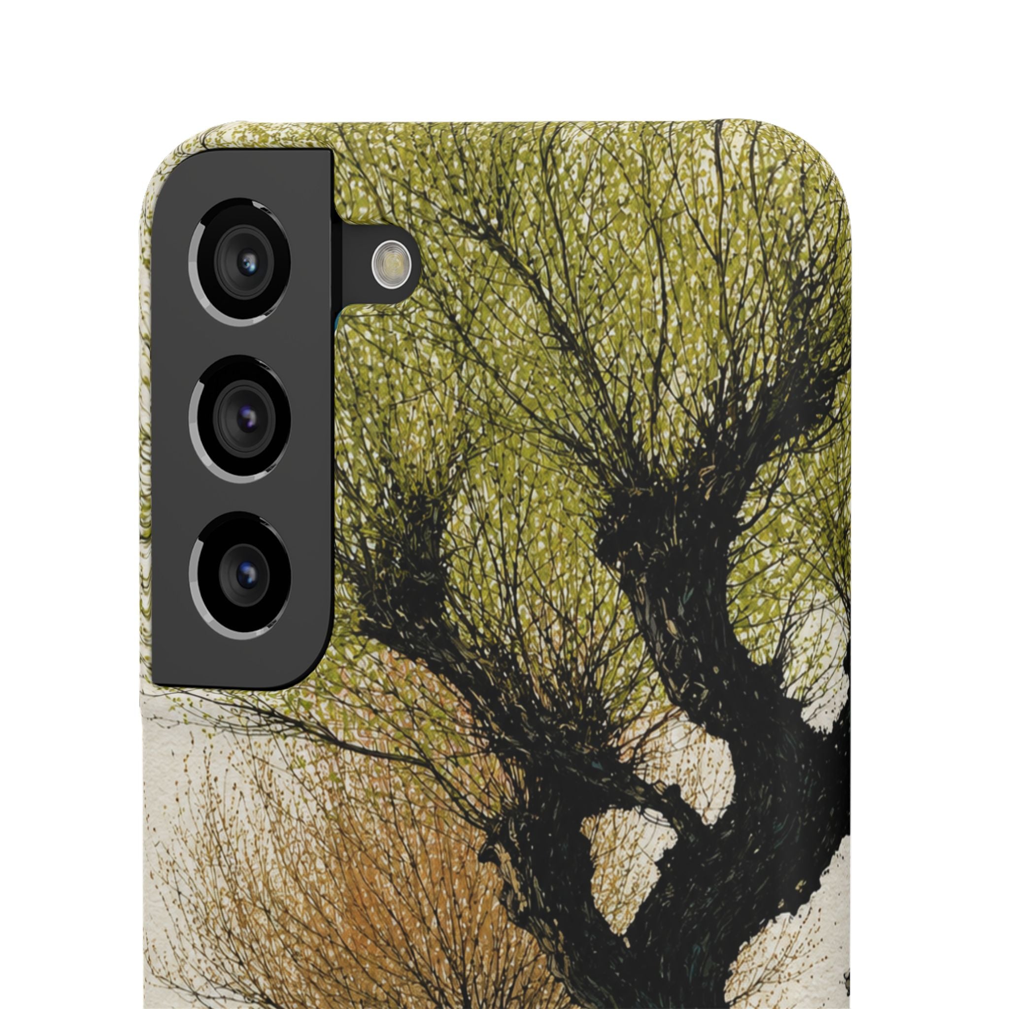 Serene Willow Landscape Phone Case