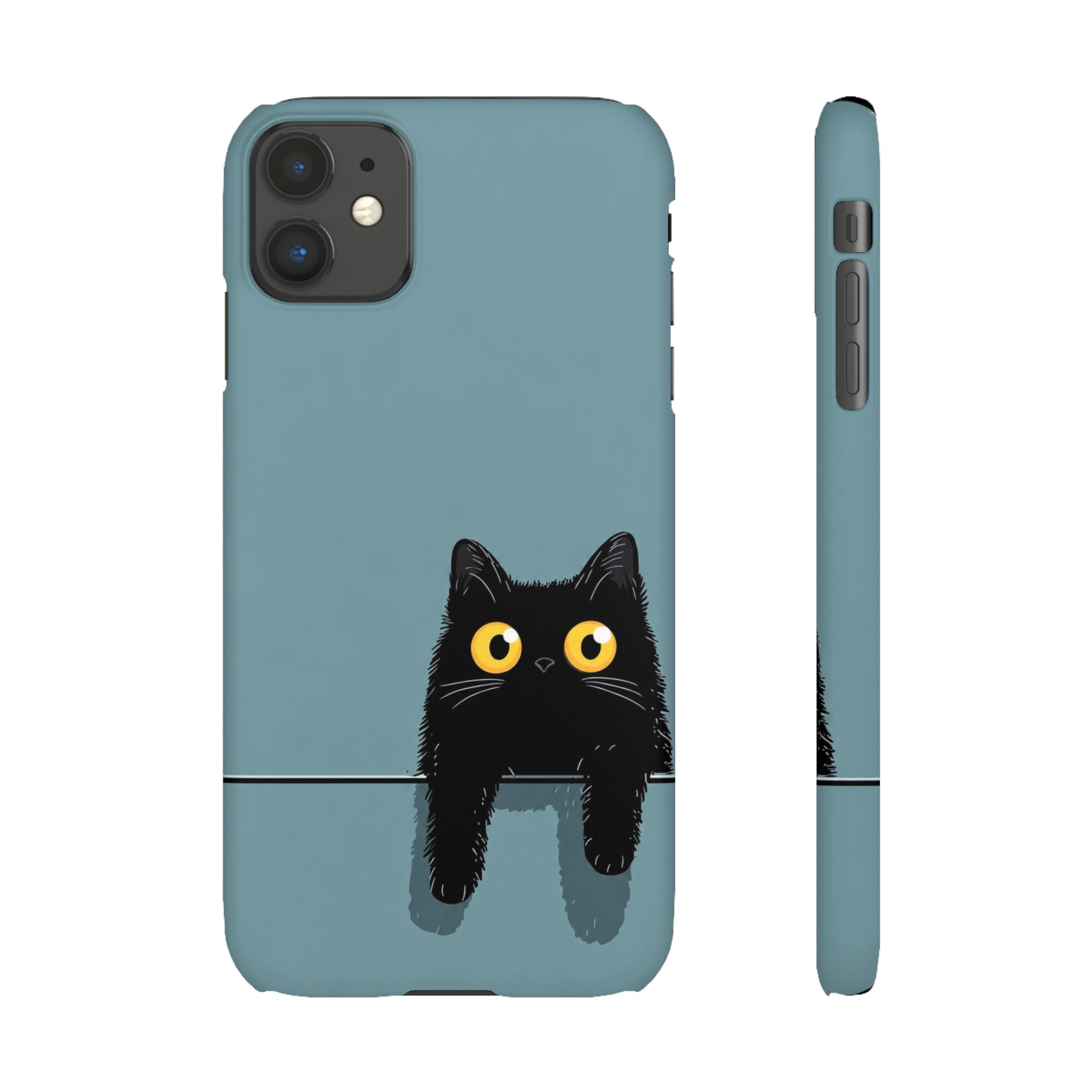 Cute Black Cat Phone Case