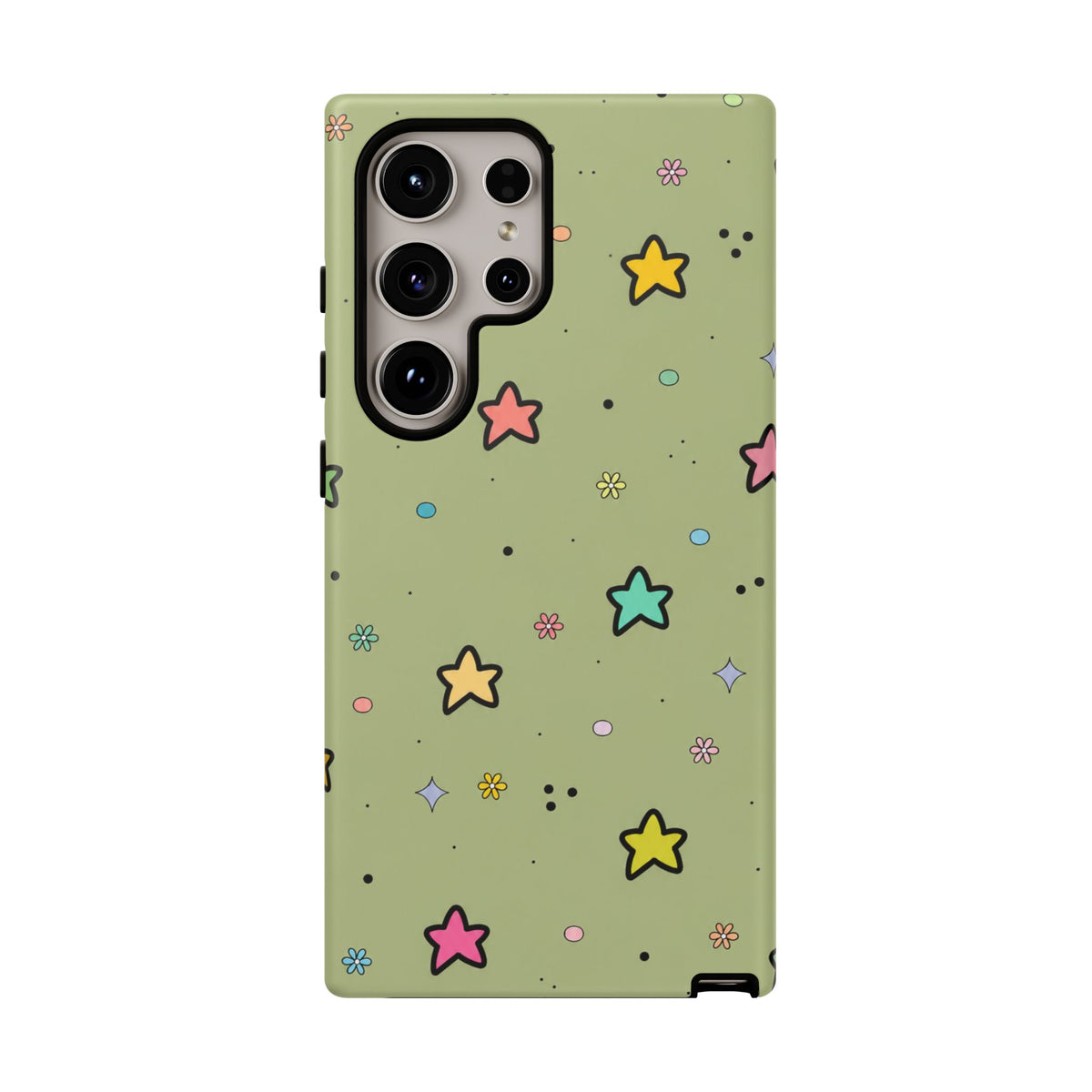 Cosmic Star Doodle Phone Case